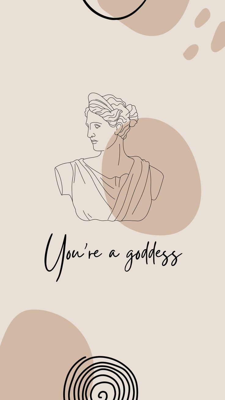 736x1308 Aesthetic Greek Woman Phone Wallpaper