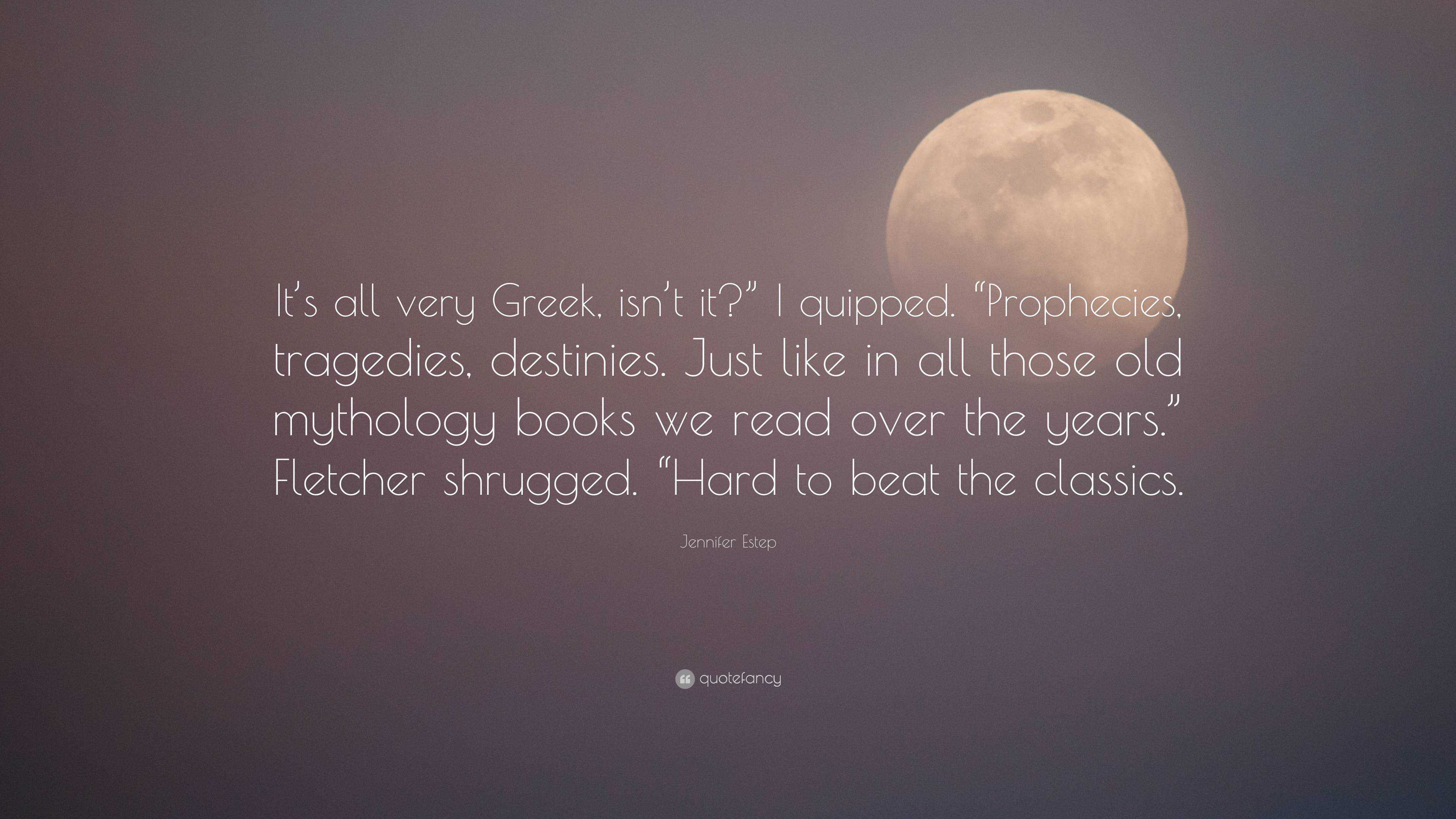 3840x2160 Jennifer Estep Quote: “It's all very