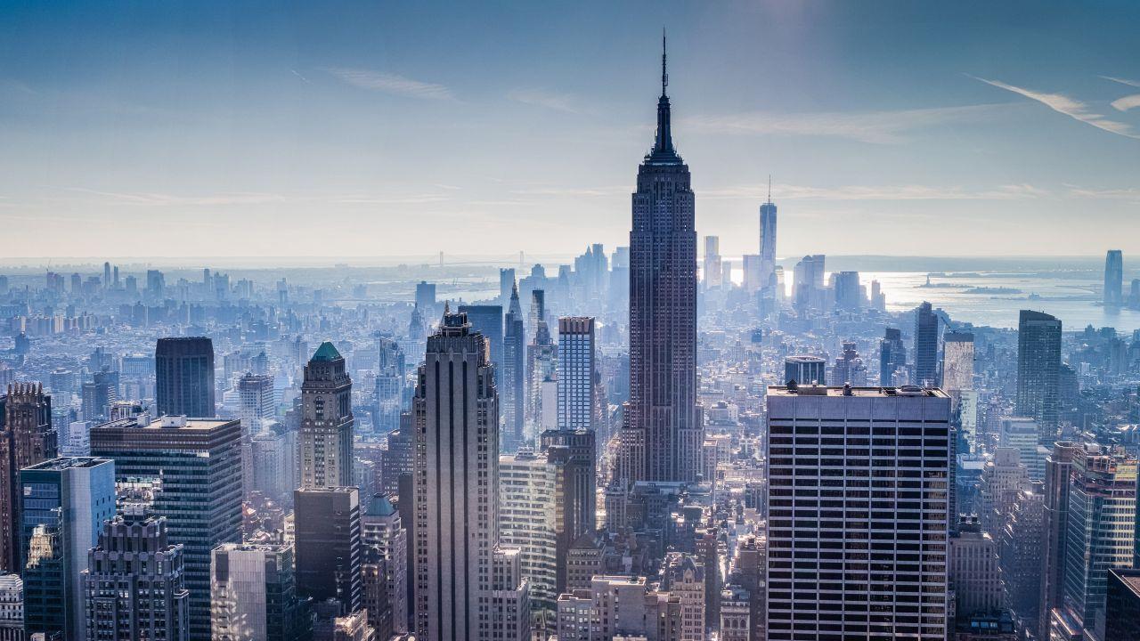 1280x720 Wallpaper New York City, Manhattan, Empire State Building