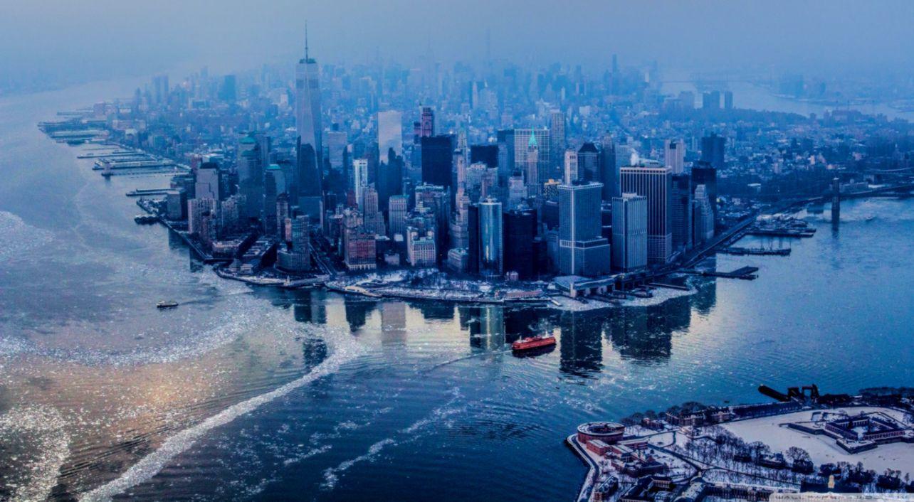 1284x706 Manhattan City New York HD Wallpaper