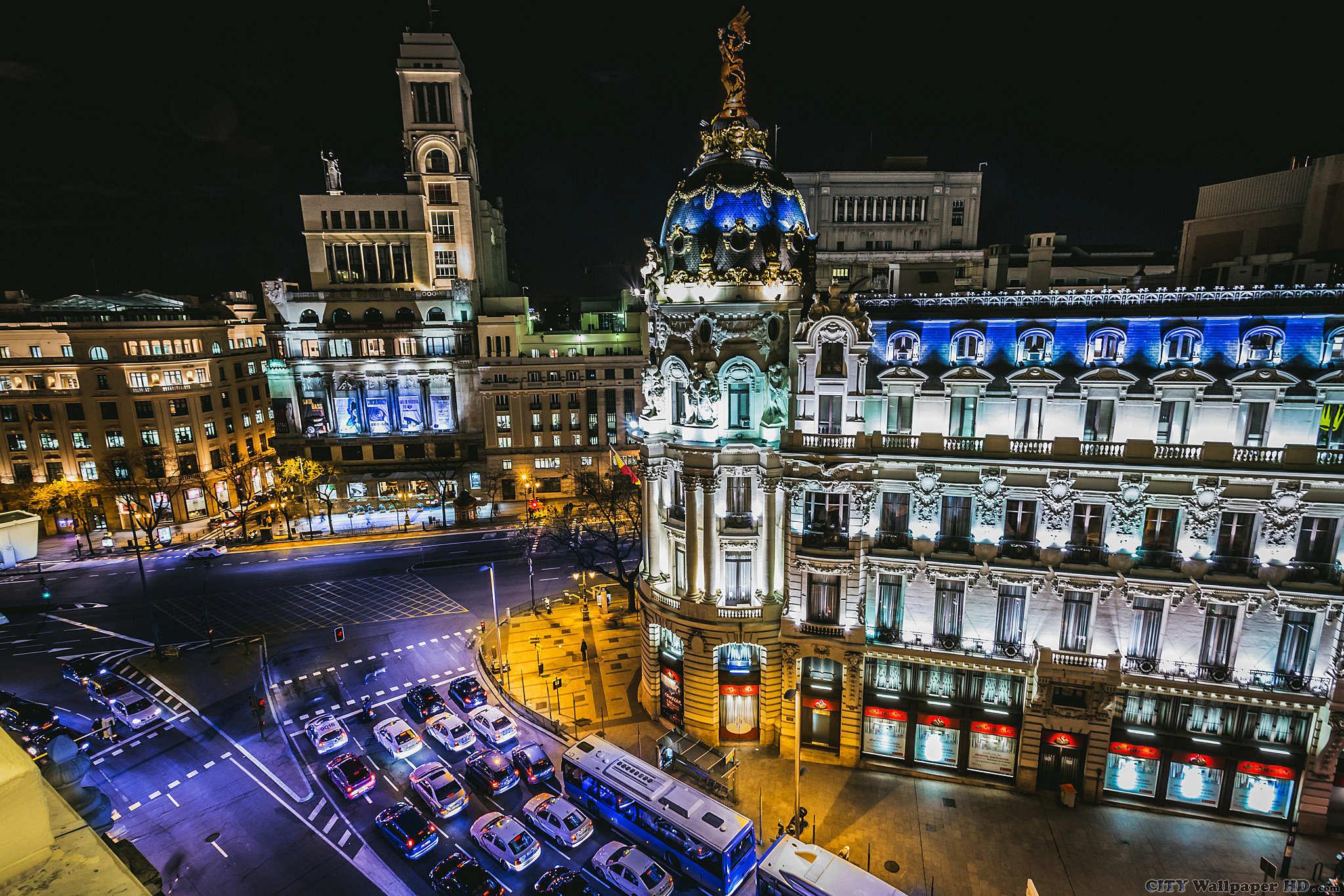 2048x1365 Madrid City Wallpaper