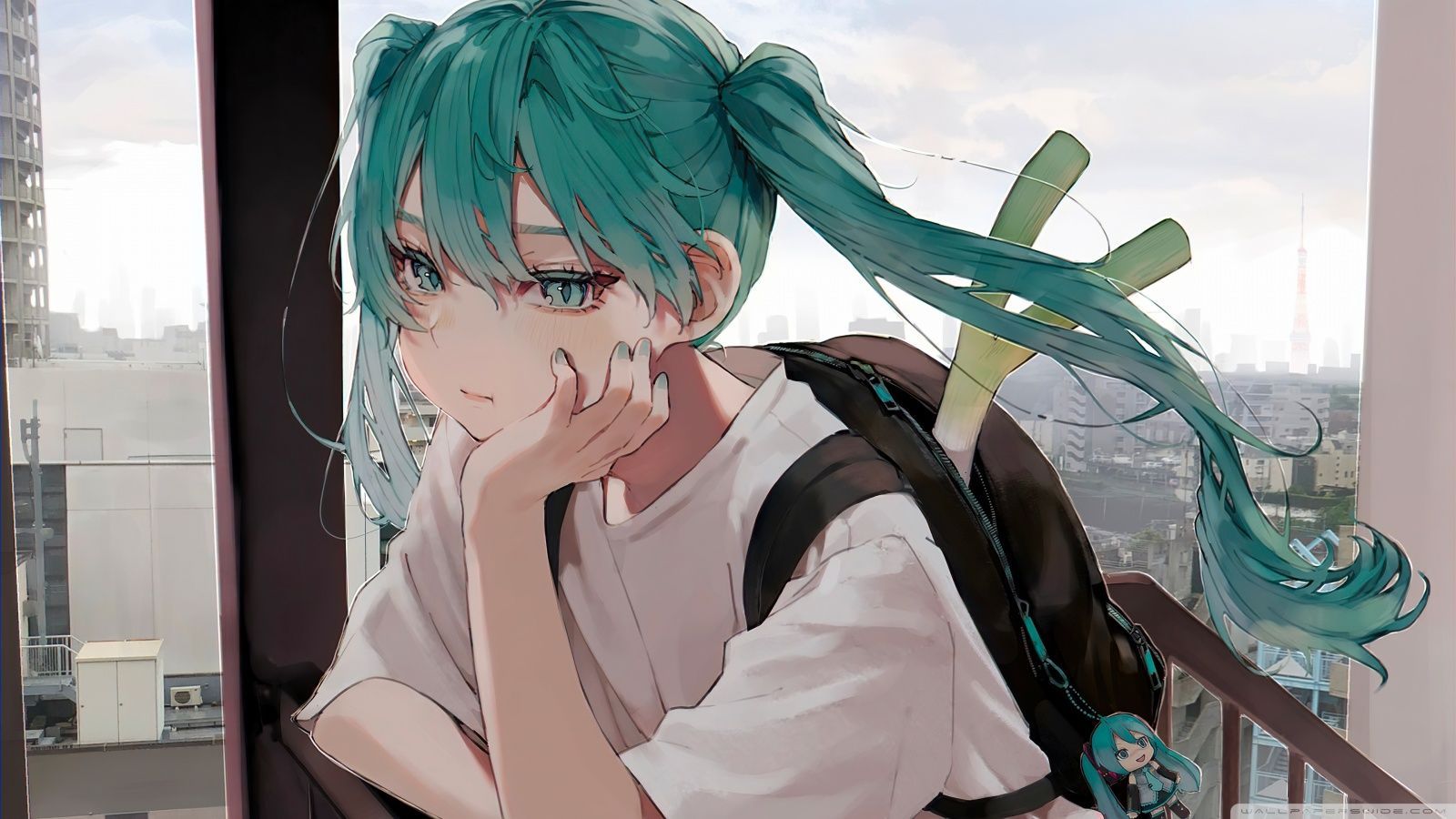 1600x900 Anime Girl Ultra HD Desktop Background