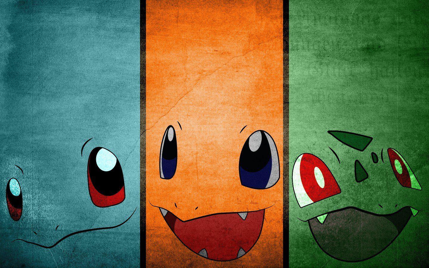 Bulbasaur Charmander Squirtle Pikachu Wallpapers Top Free Bulbasaur Charmander Squirtle Pikachu Backgrounds Wallpaperaccess