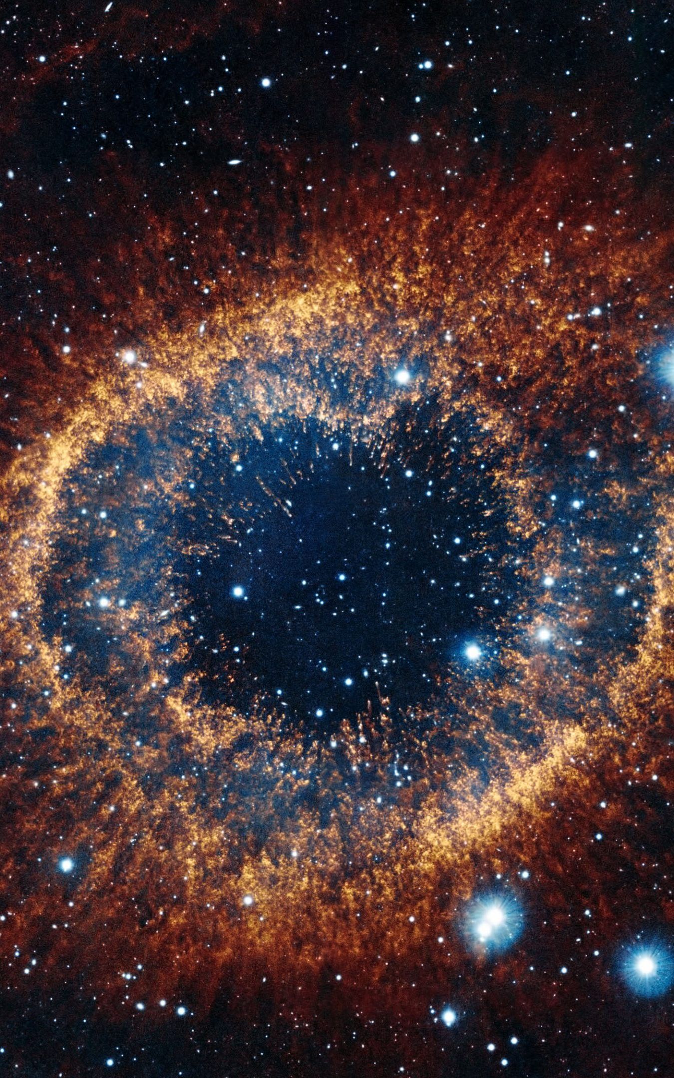 1350x2160 Space Eye Stars Galaxy 4K Wallpaper