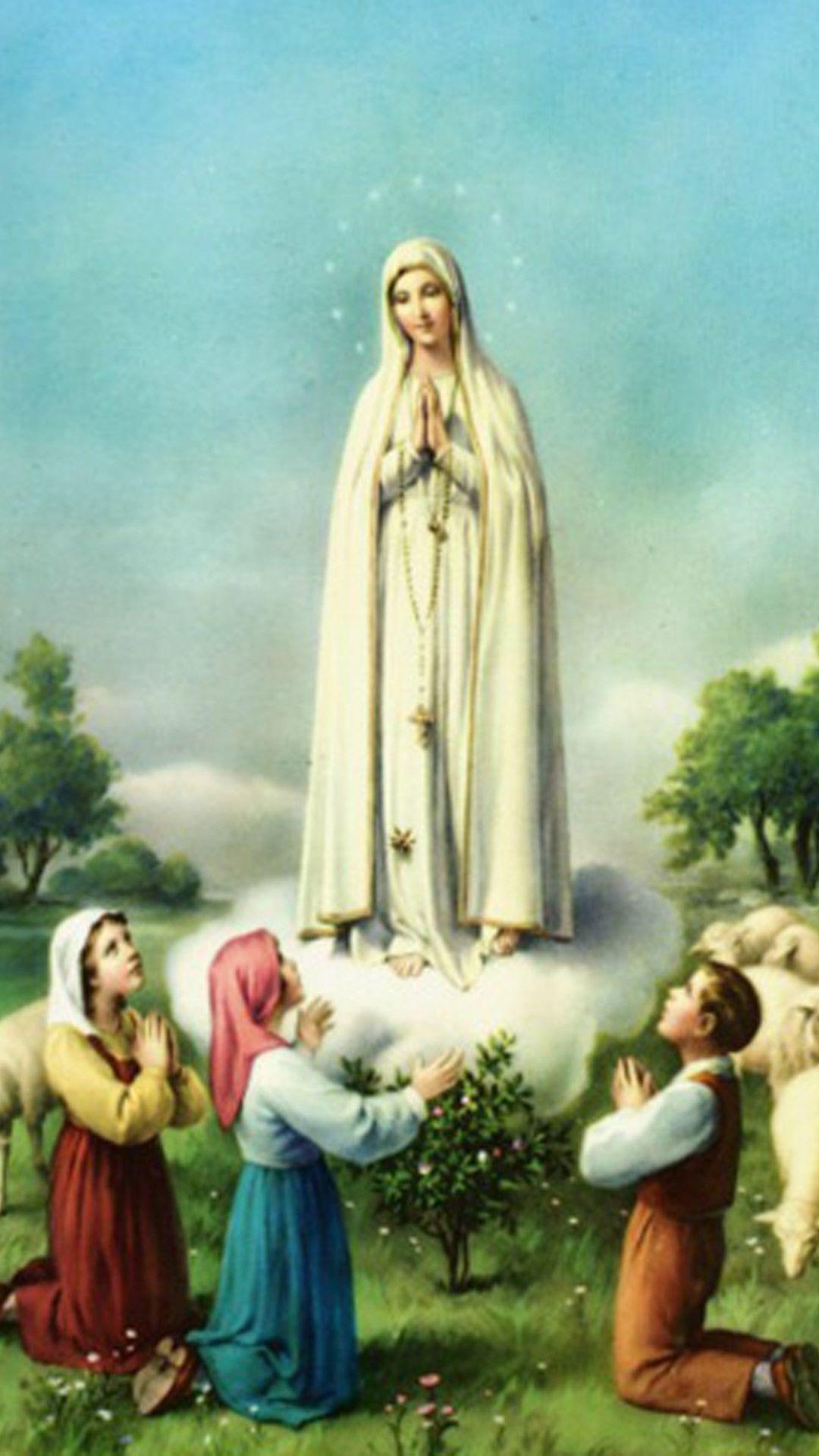 Hình nền Đức mẹ Maria 1080x1920