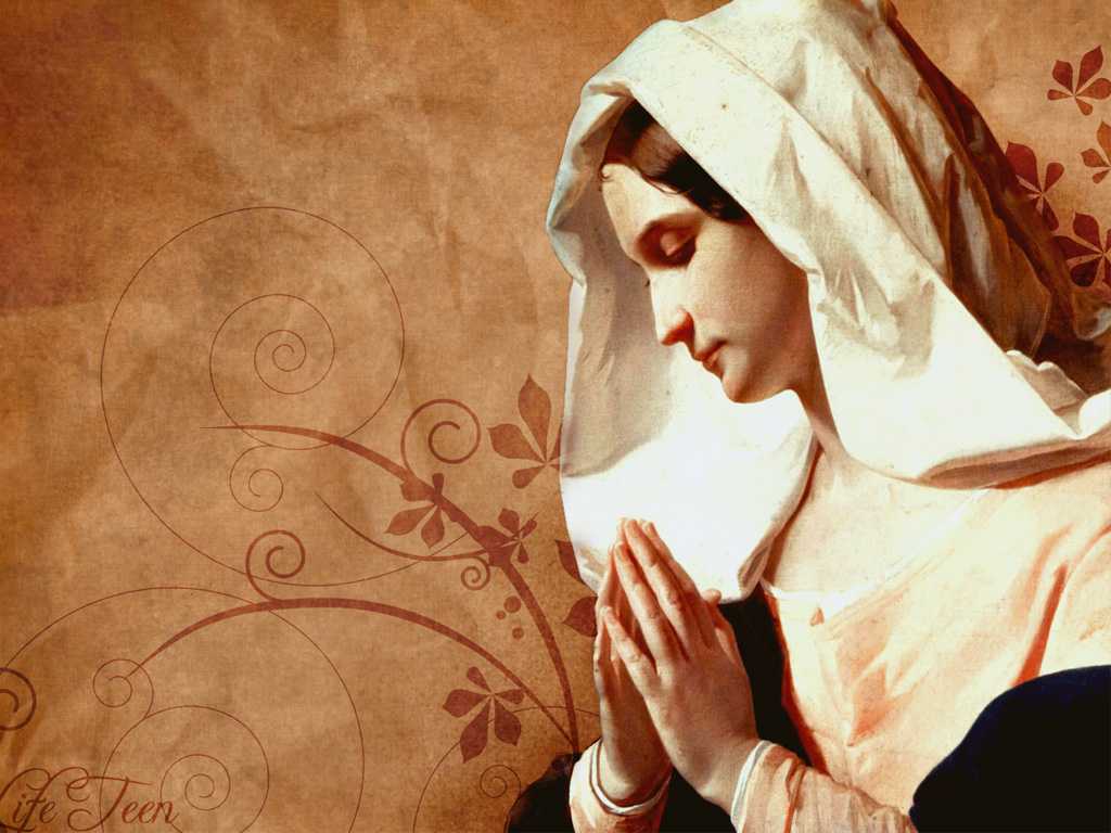 1024x768 Mother mary picture wallpaper Gallery