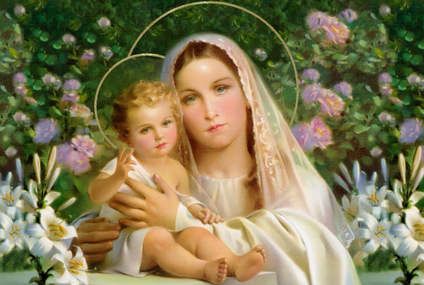 Divine Mother Mary Wallpaper