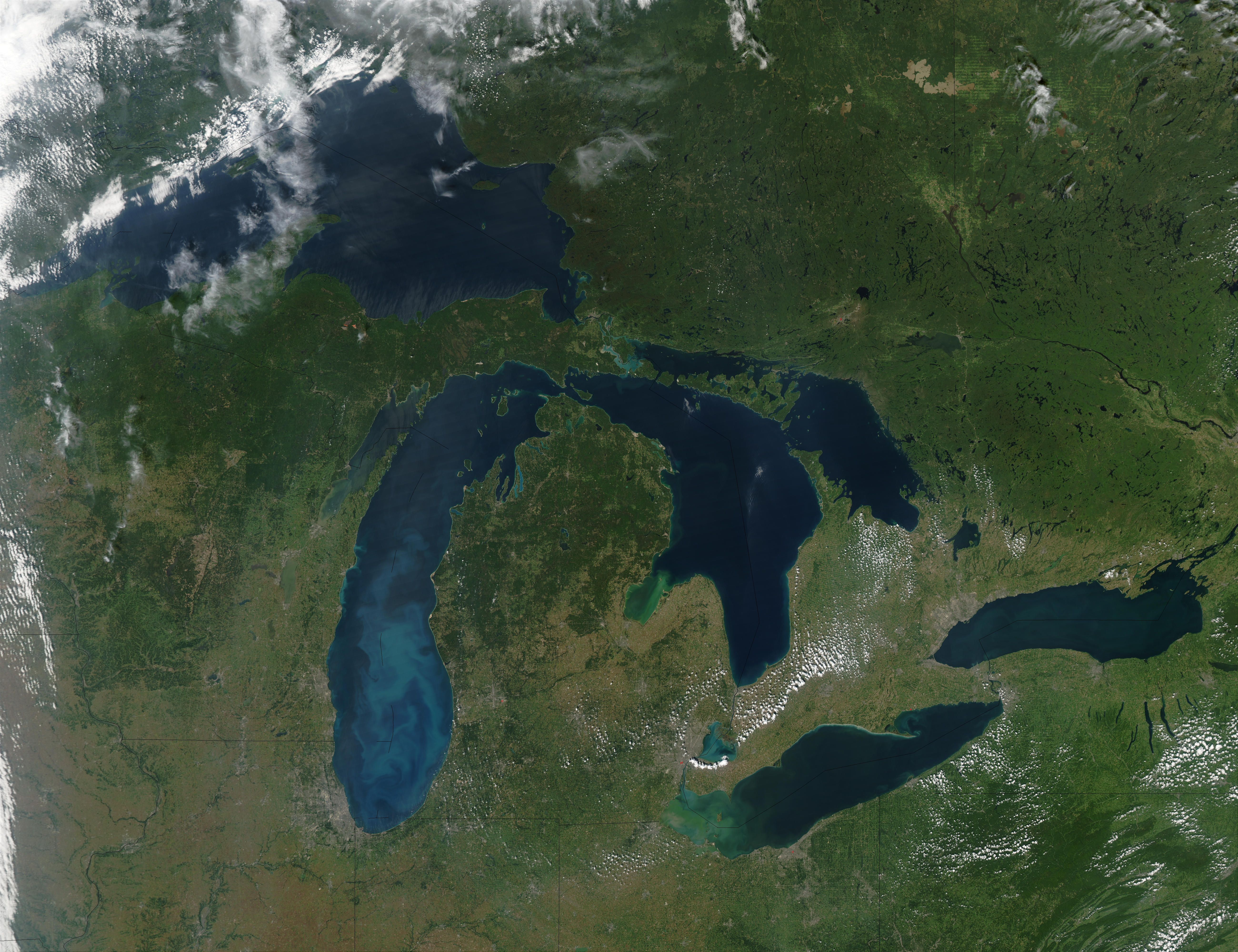 5200x4000 The Great Lakes