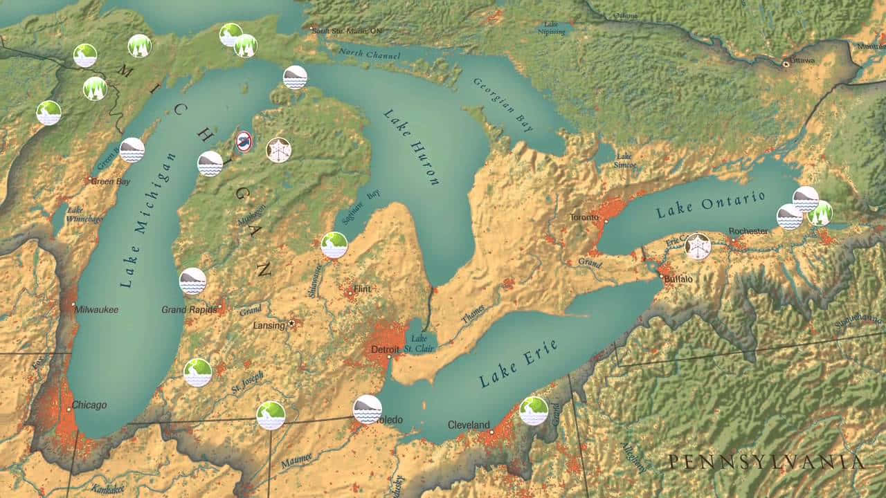 1280x720 Great Lakes Picture