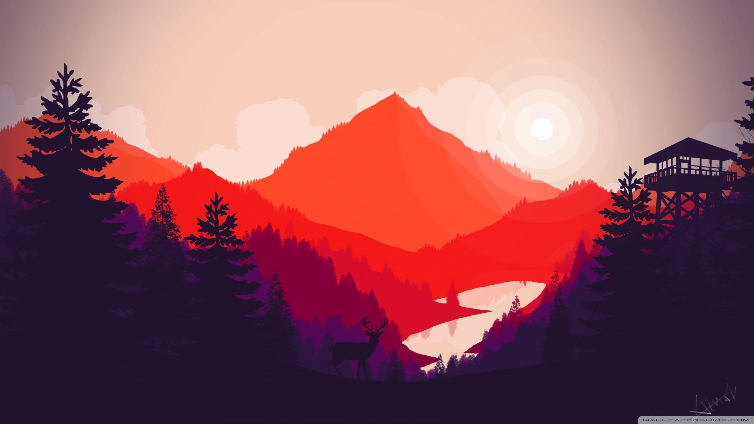 2560x1440 Flat Wallpaper HD