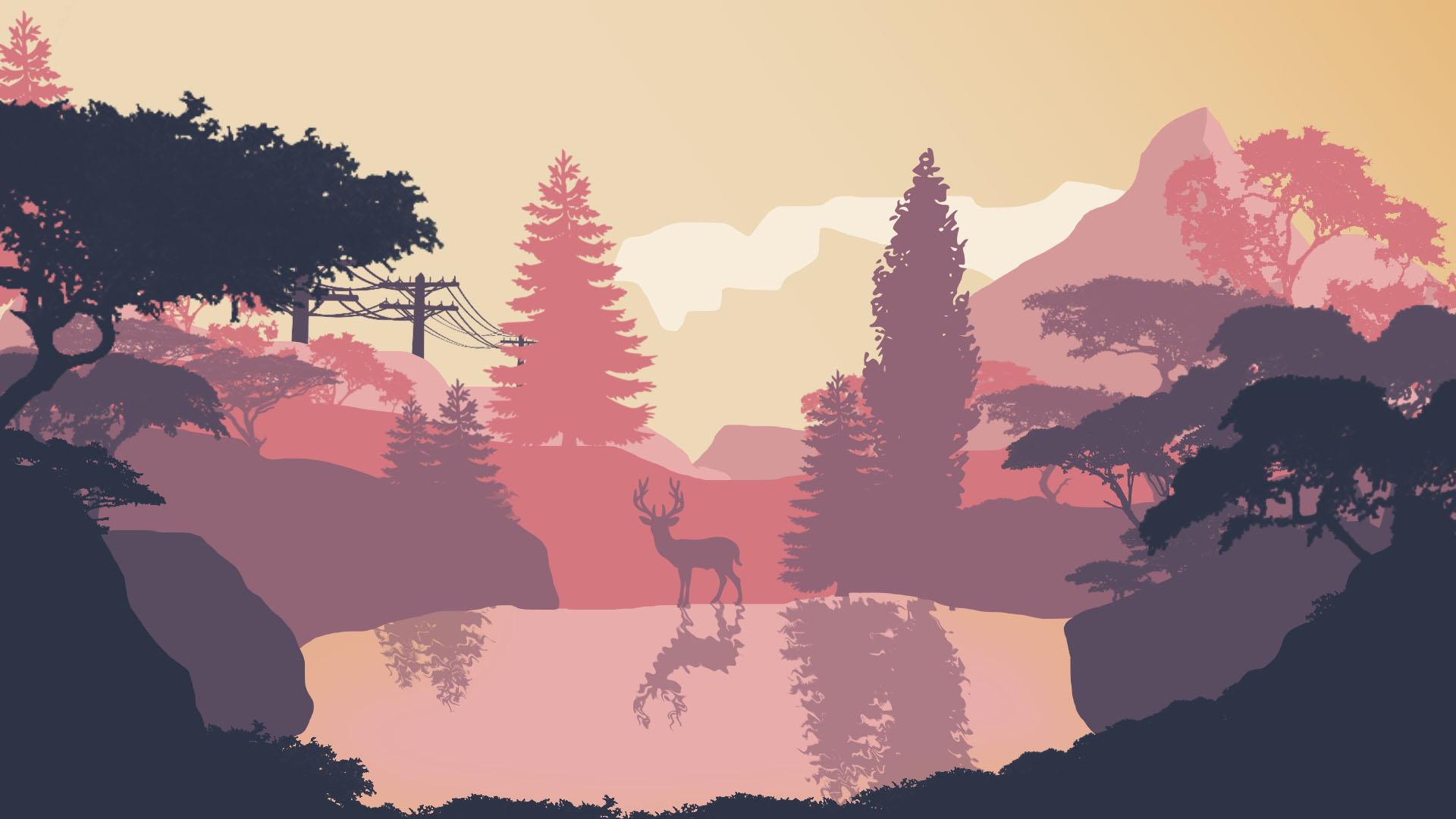 1920x1080 Flat Landscape