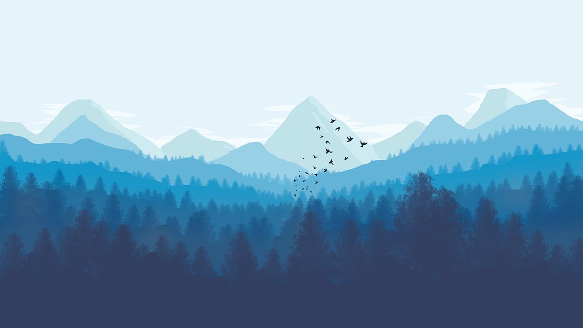 1200x675 Flat Landscape - Behance