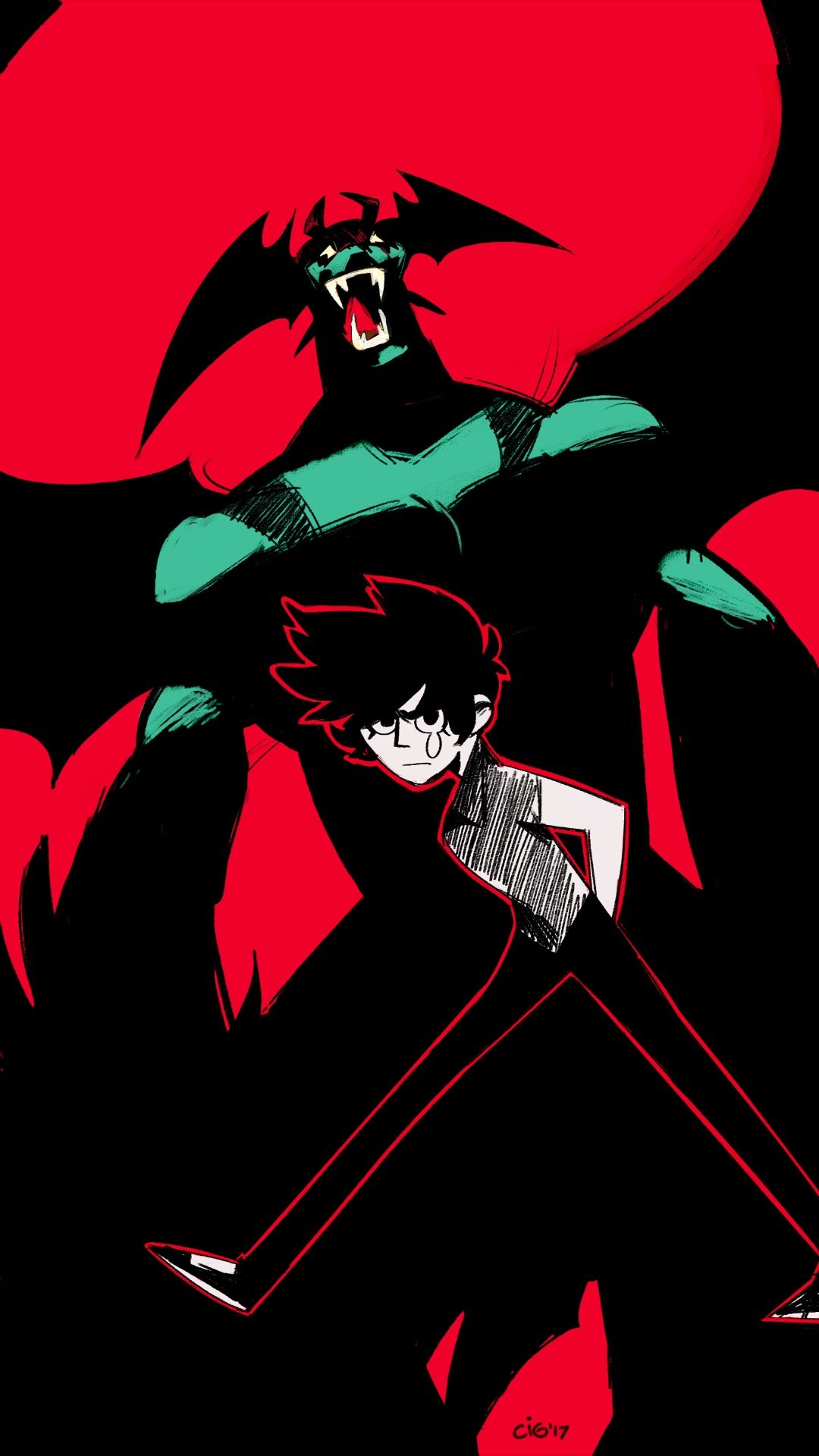 1080x1920 Best Devilman Crybaby Wallpaper