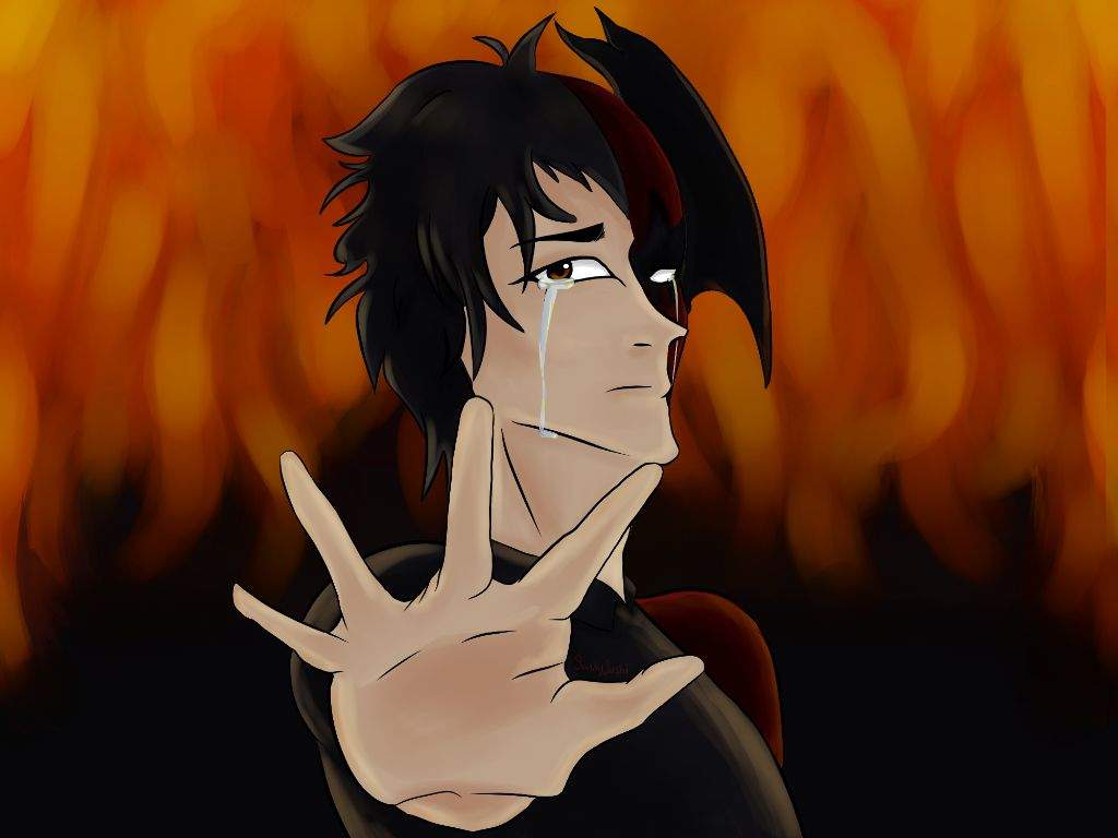 1024x768 Fudo Akira Crybaby Fanart