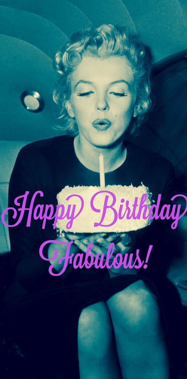 736x1488 Marilyn Monroe Happy Birthday Fabulous