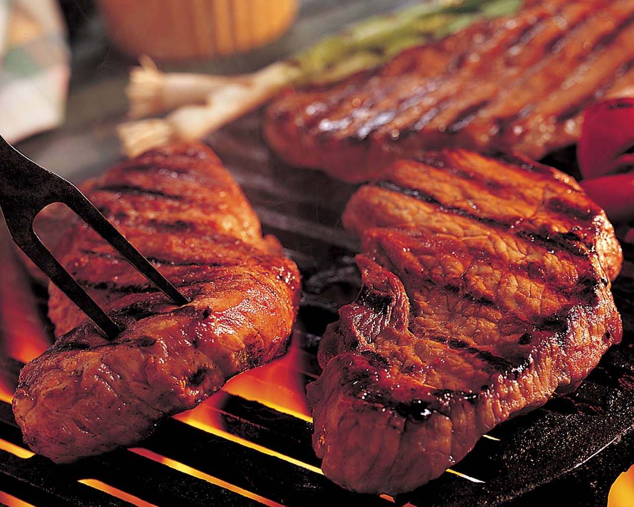 1280x1024 Barbecue Grill Wallpaper 2 Steak HD