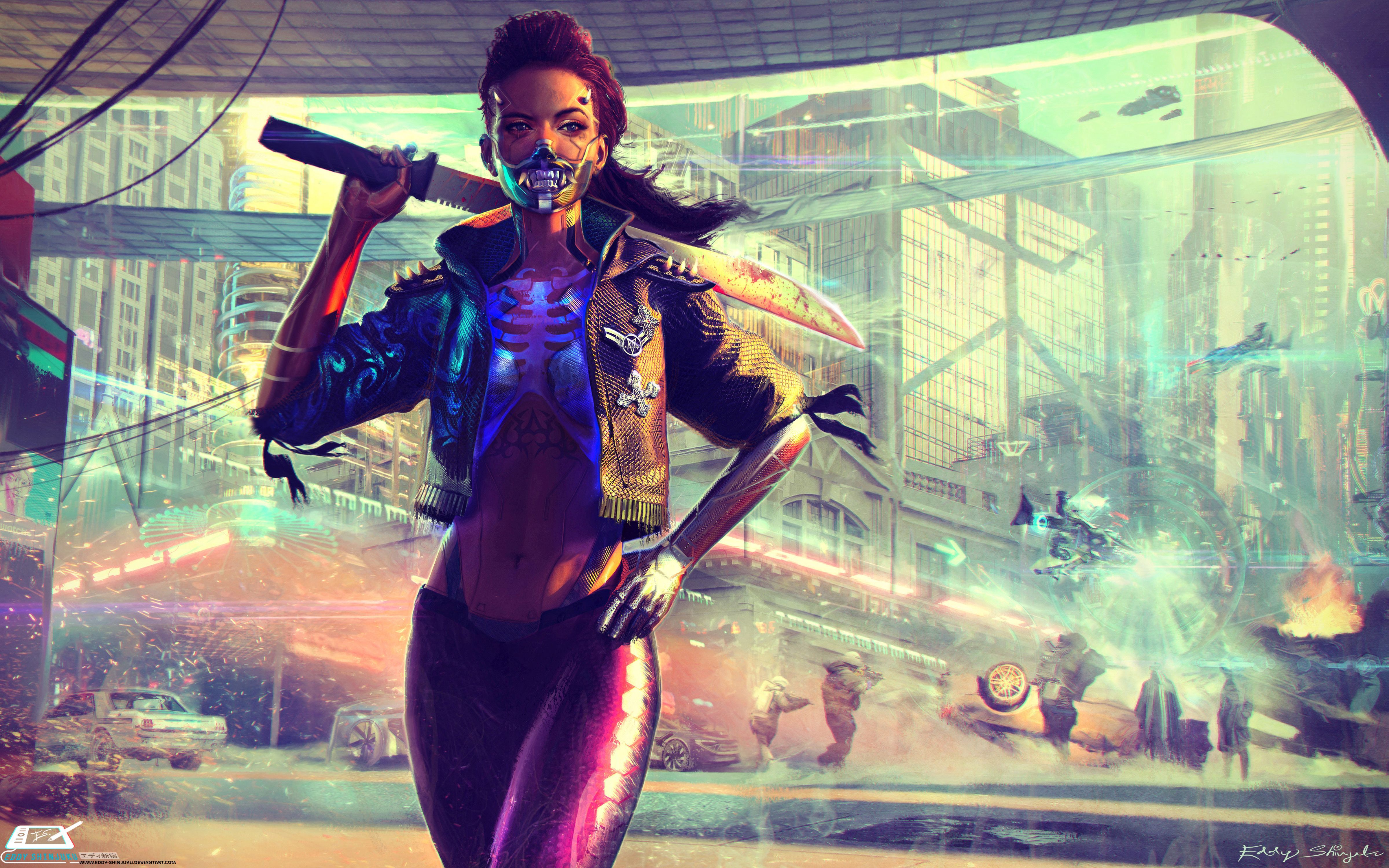 4800x3000 Cyberpunk 2077 Wallpaper
