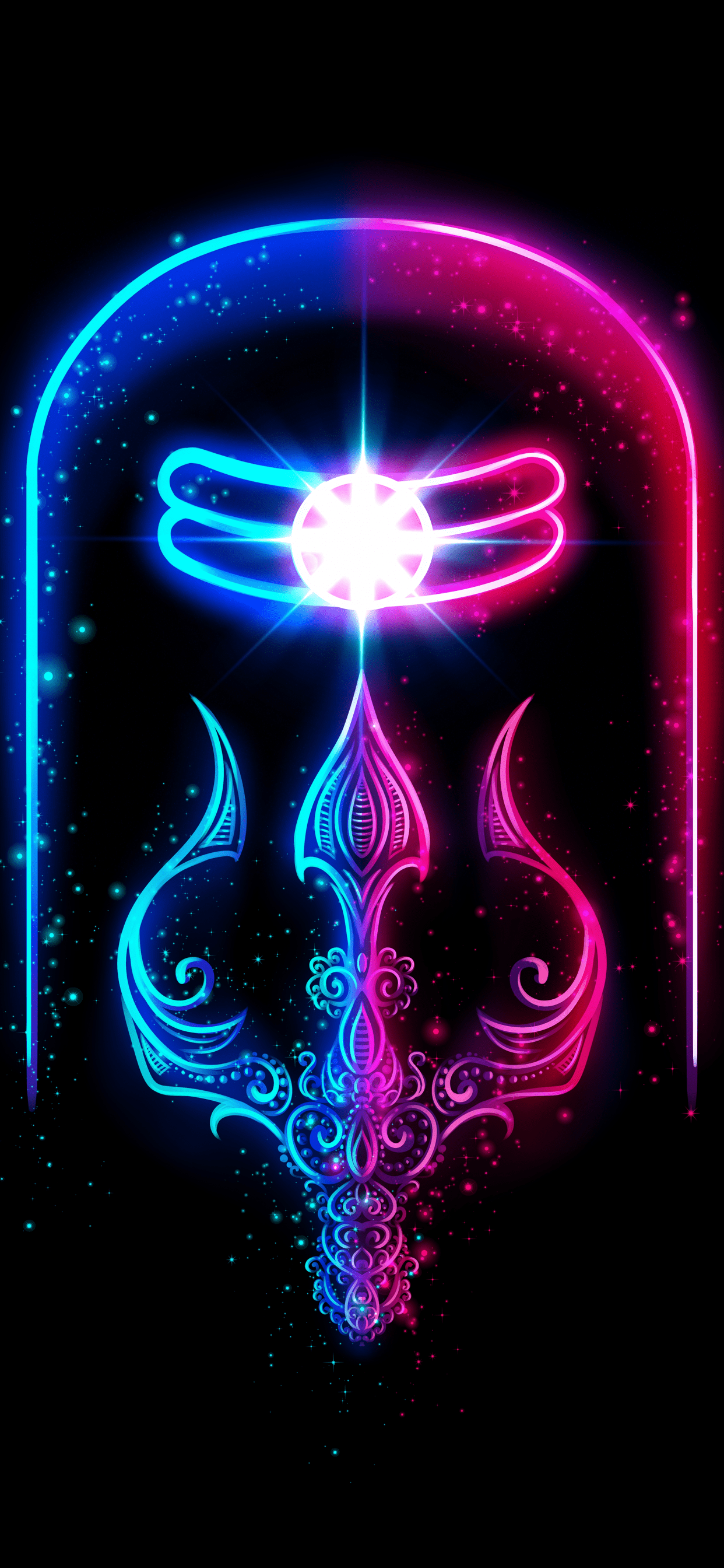 1242x2688 Mahadev Wallpaper 4K, Shiva Linga, Lord