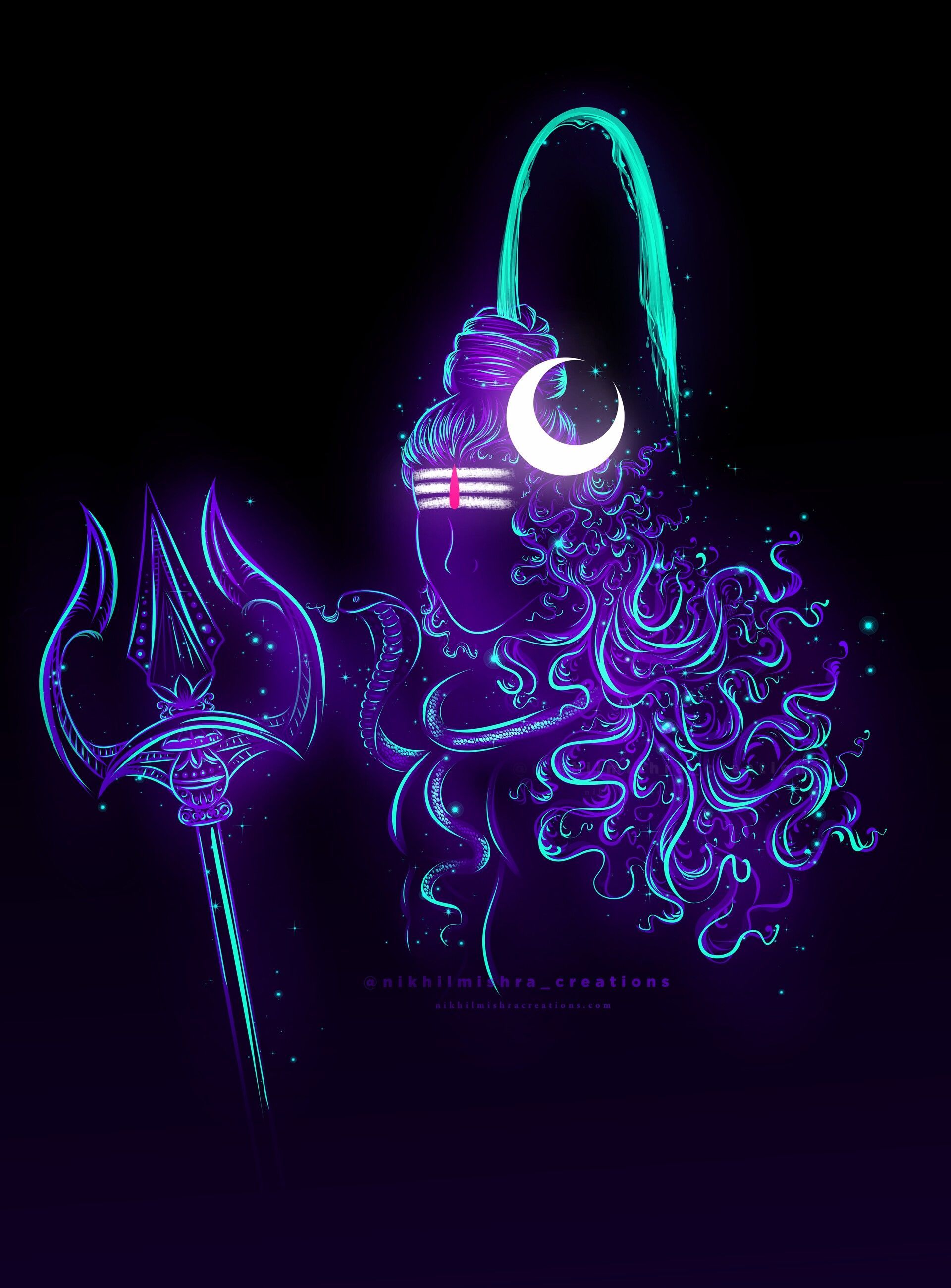 1920x2598 Nikhil Mishra digital art Har