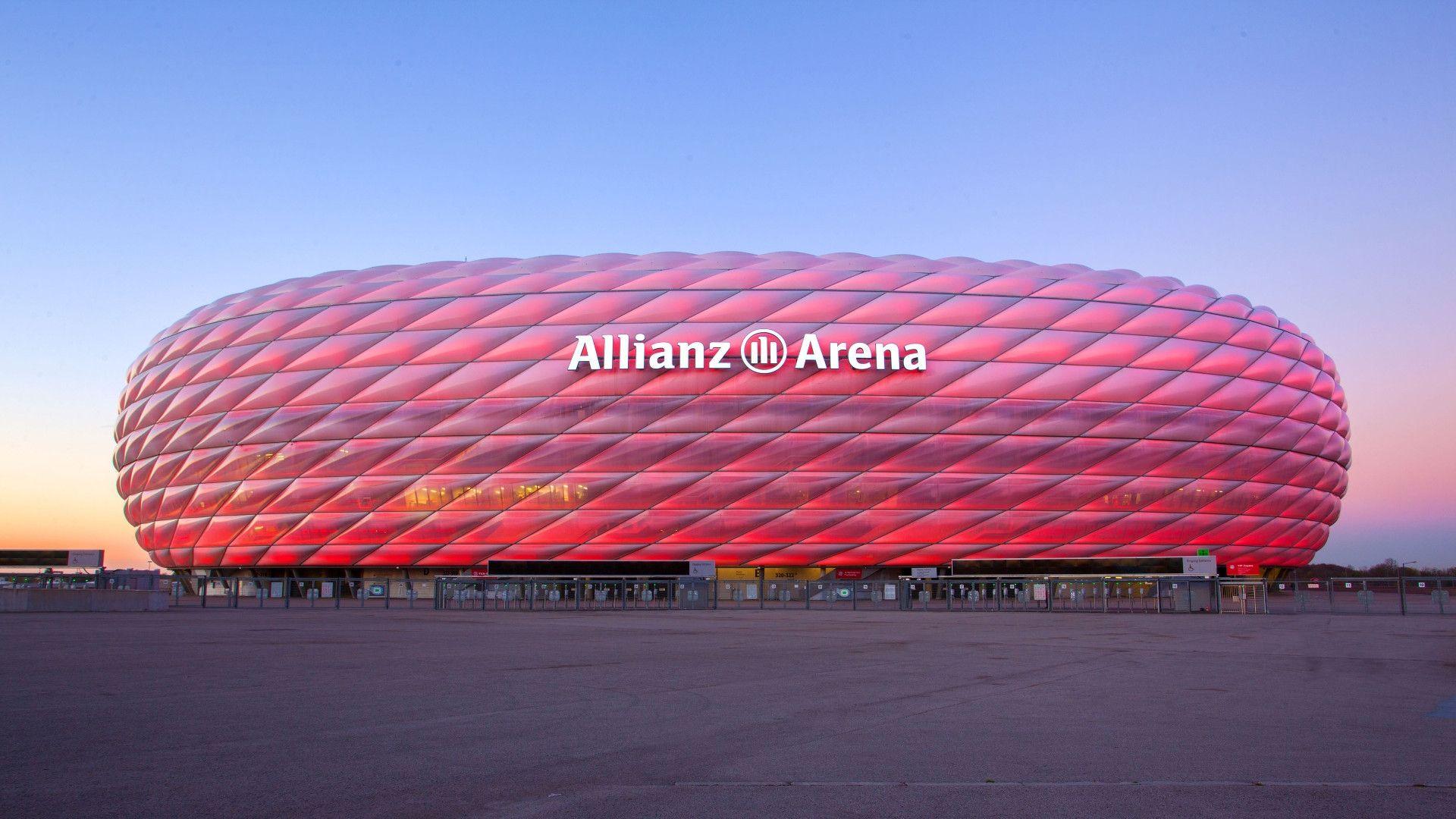 1920x1080 hình nền - Allianz Arena (EN)