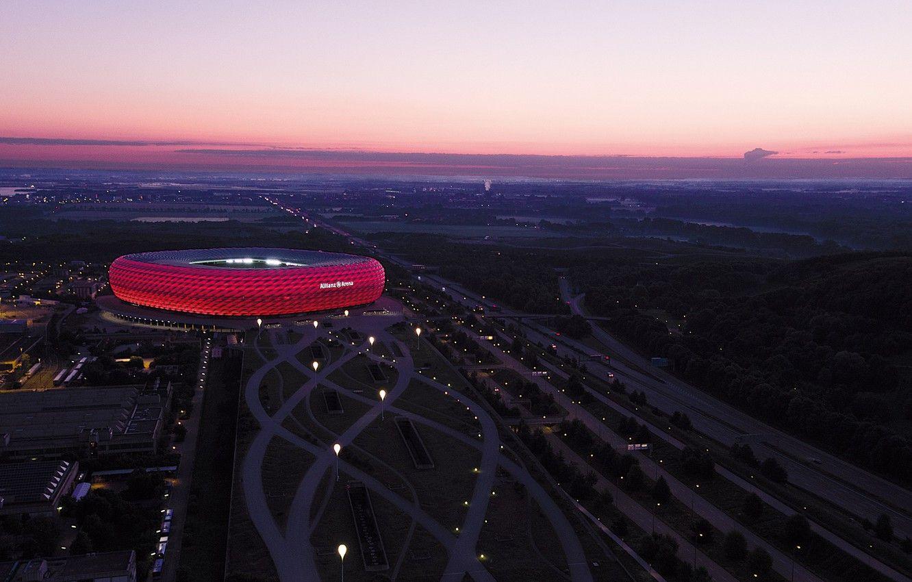 1332x850 Wallpaper wallpaper, sport, stadium, football, FC Bayern Munchen, Allianz Arena image for desktop, section спорт