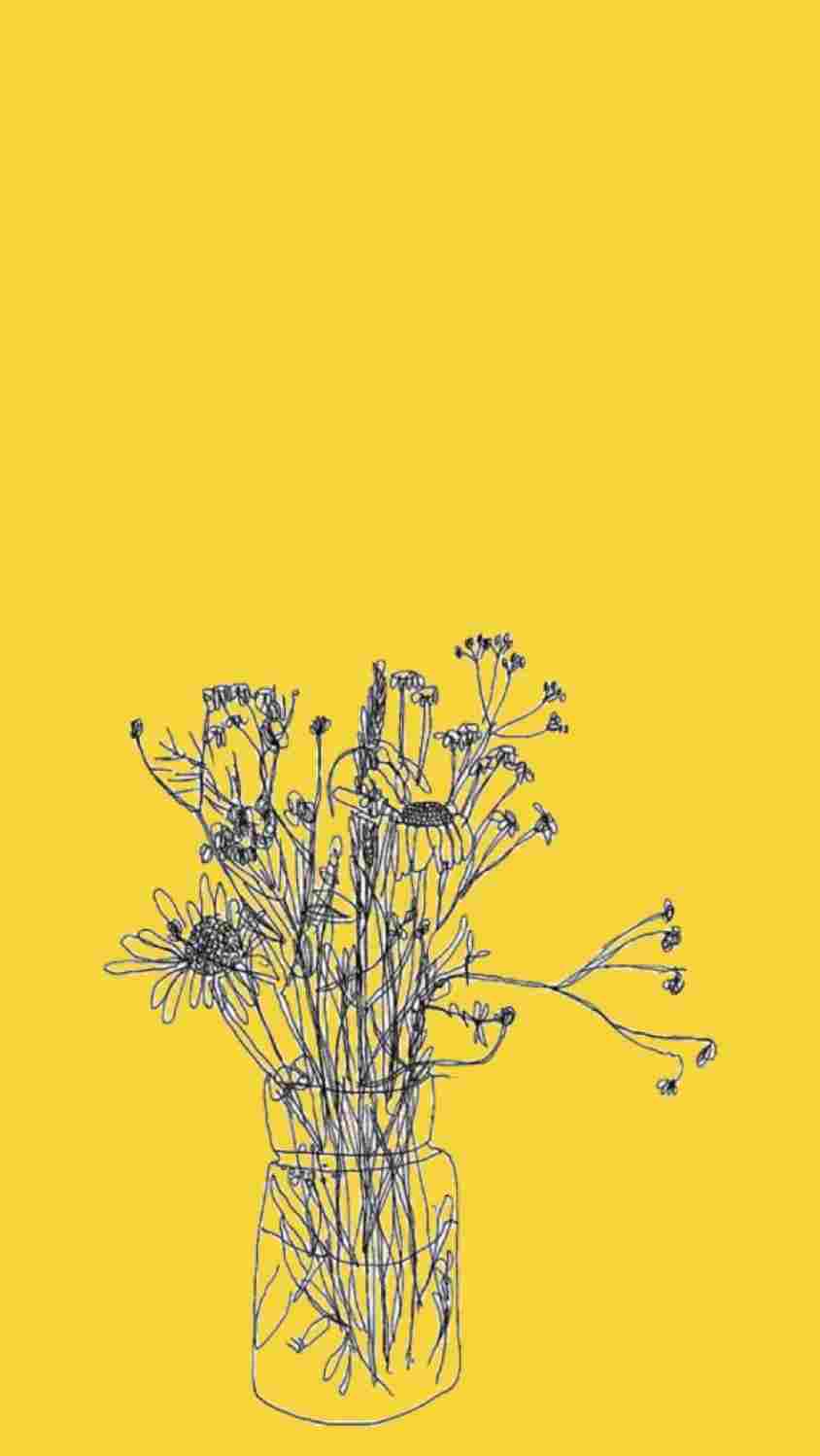 844x1498 tumblr background x in new Aesthetic Simple Flower
