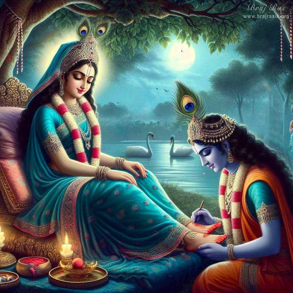 1024x1024 Radha Krishn Photo Wallpaper