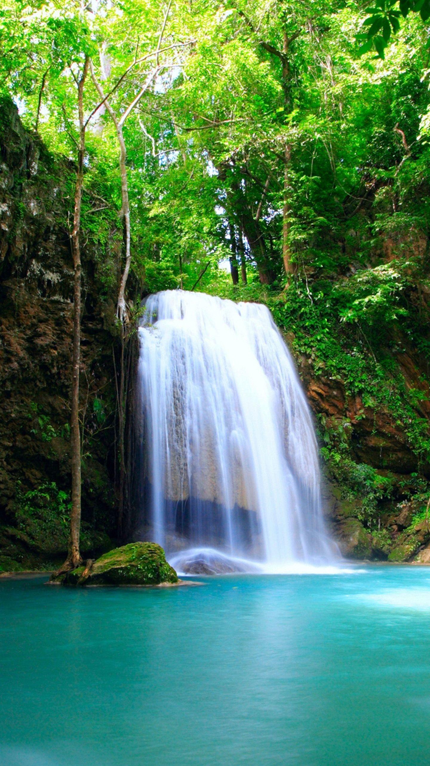 1440x2560 Beautiful Waterfall Wallpaper