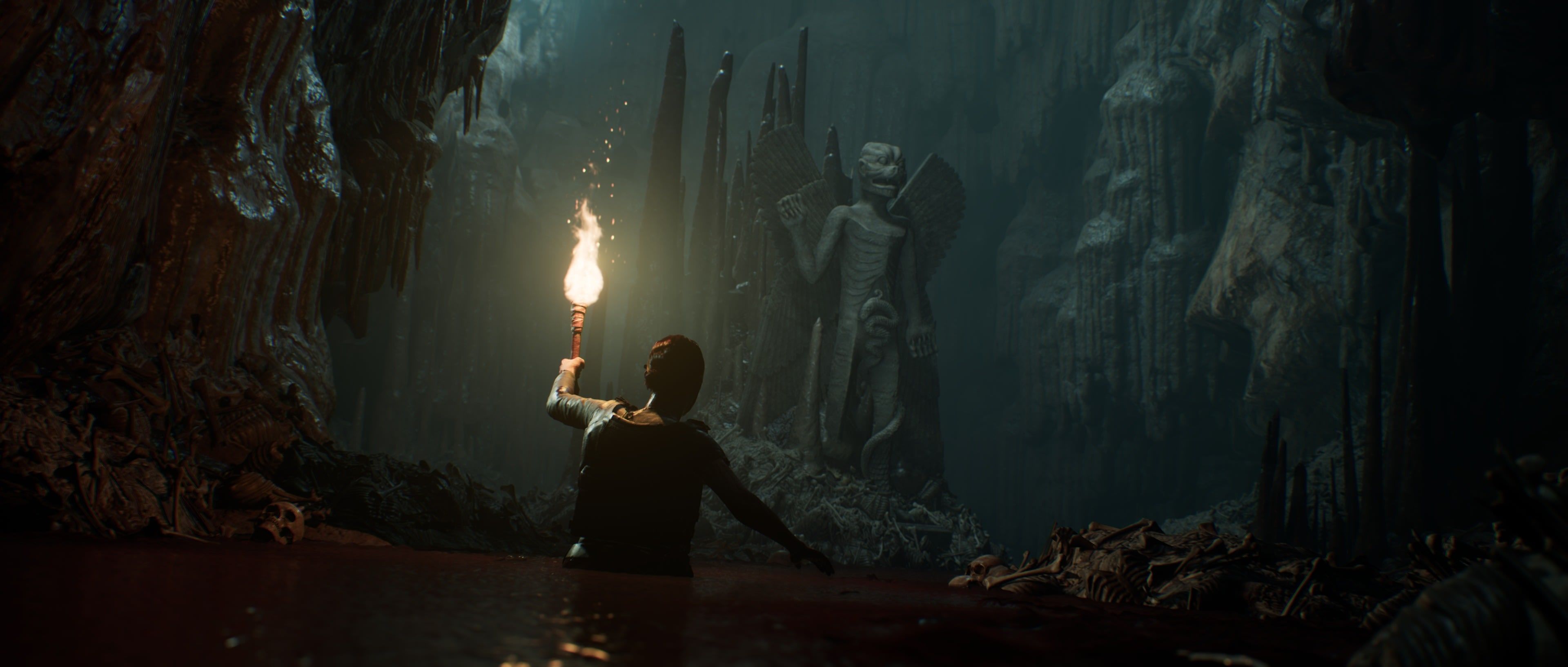 3840x1634 Video Game House of Ashes HD Wallpaper