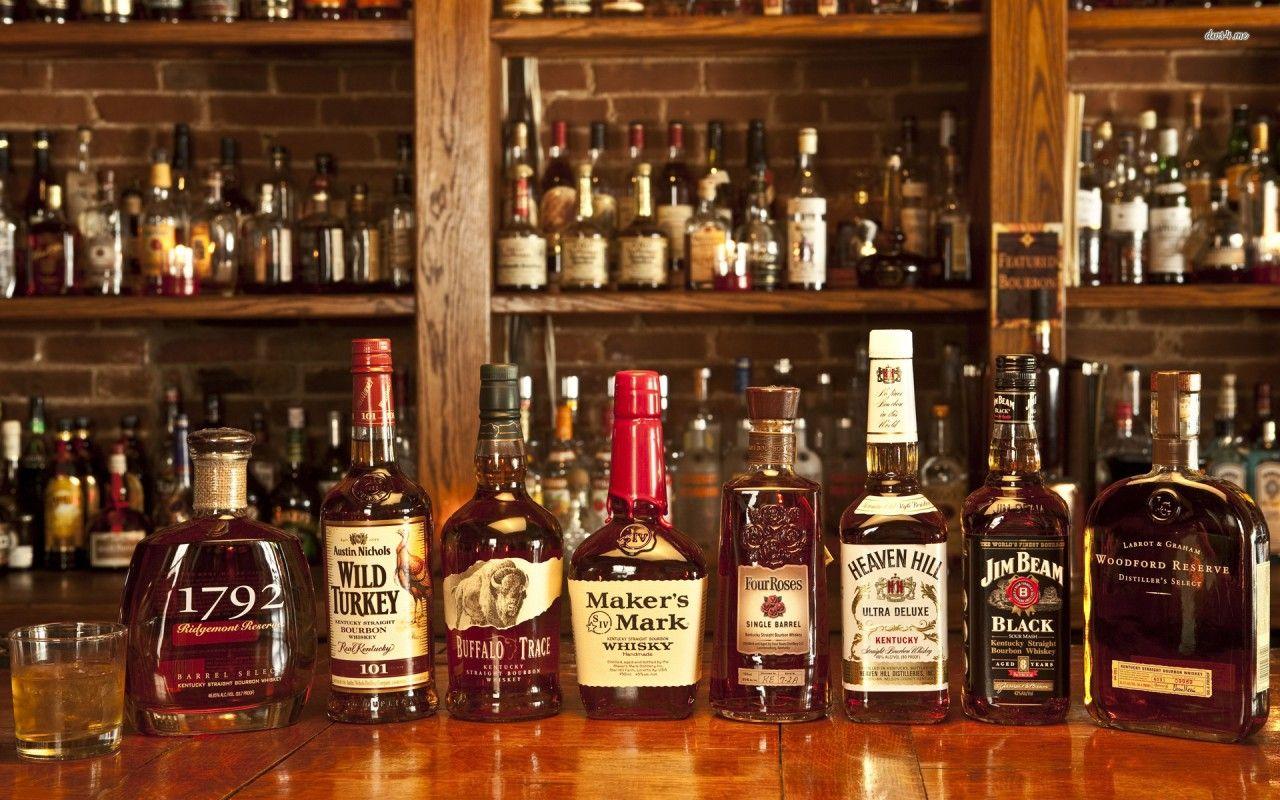 1280x800 Whiskey bottles, photography wallpaper. Whiskey bottles