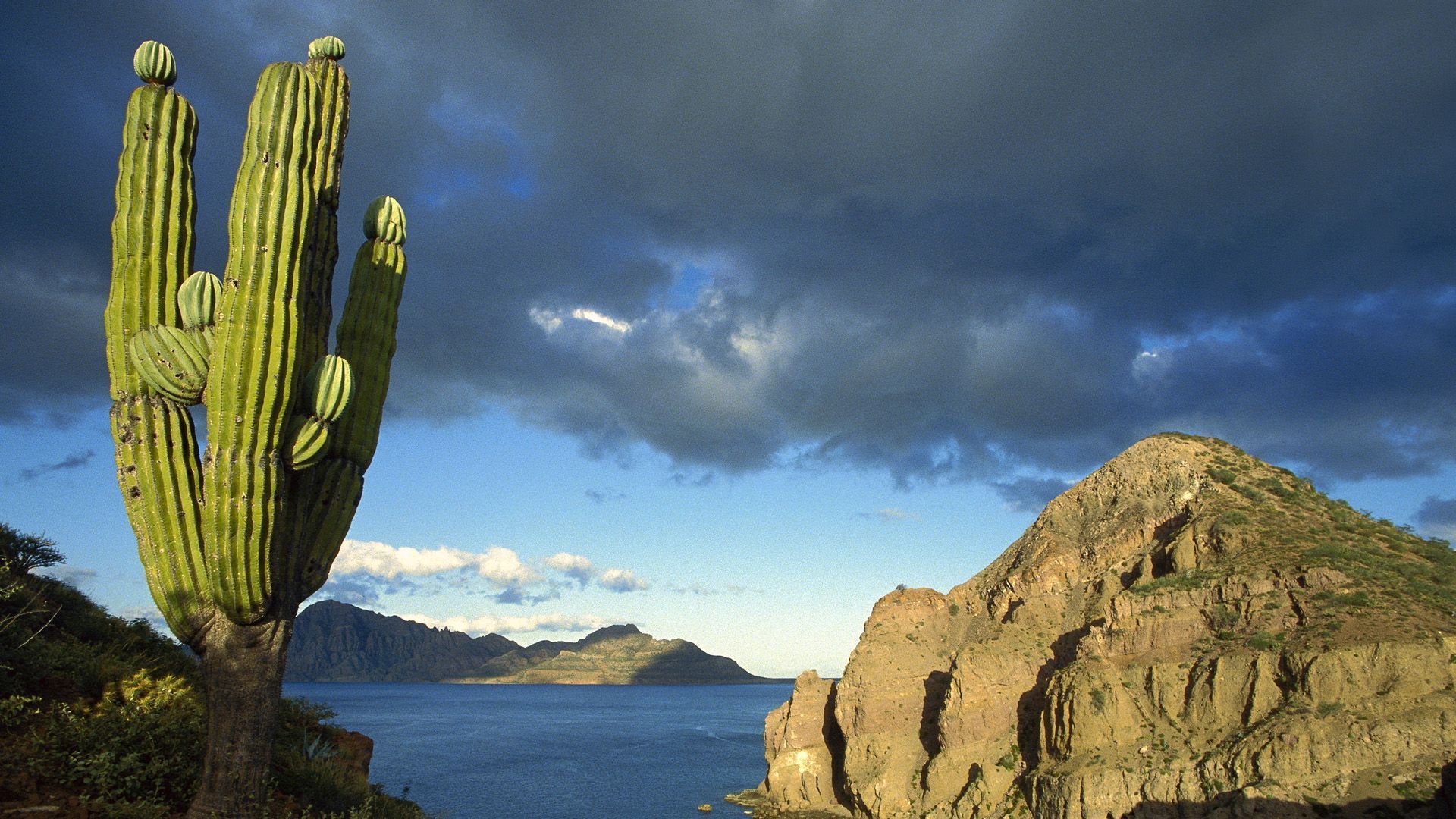 1920x1080 Danzante Island, Sea of Cortez, Baja
