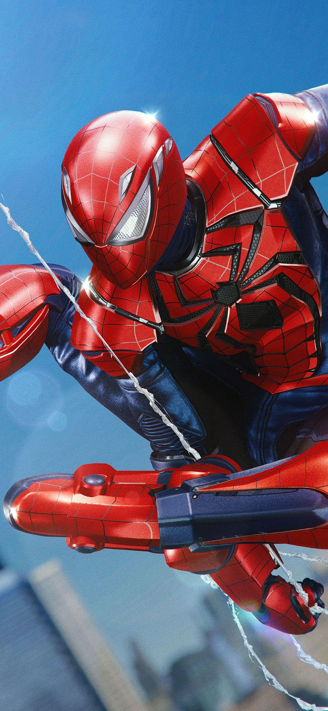 1125x2436 Spider Man IPhone XR Wallpaper