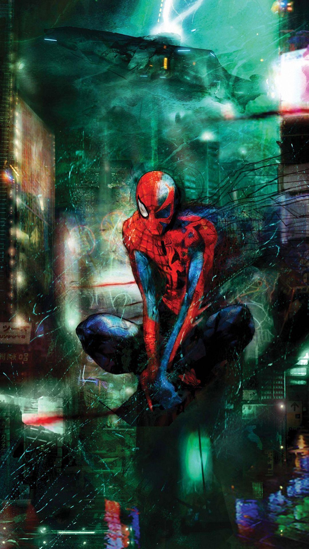 1080x1920 awesome spider man iphone 6 wallpaper HD. iPhone 6