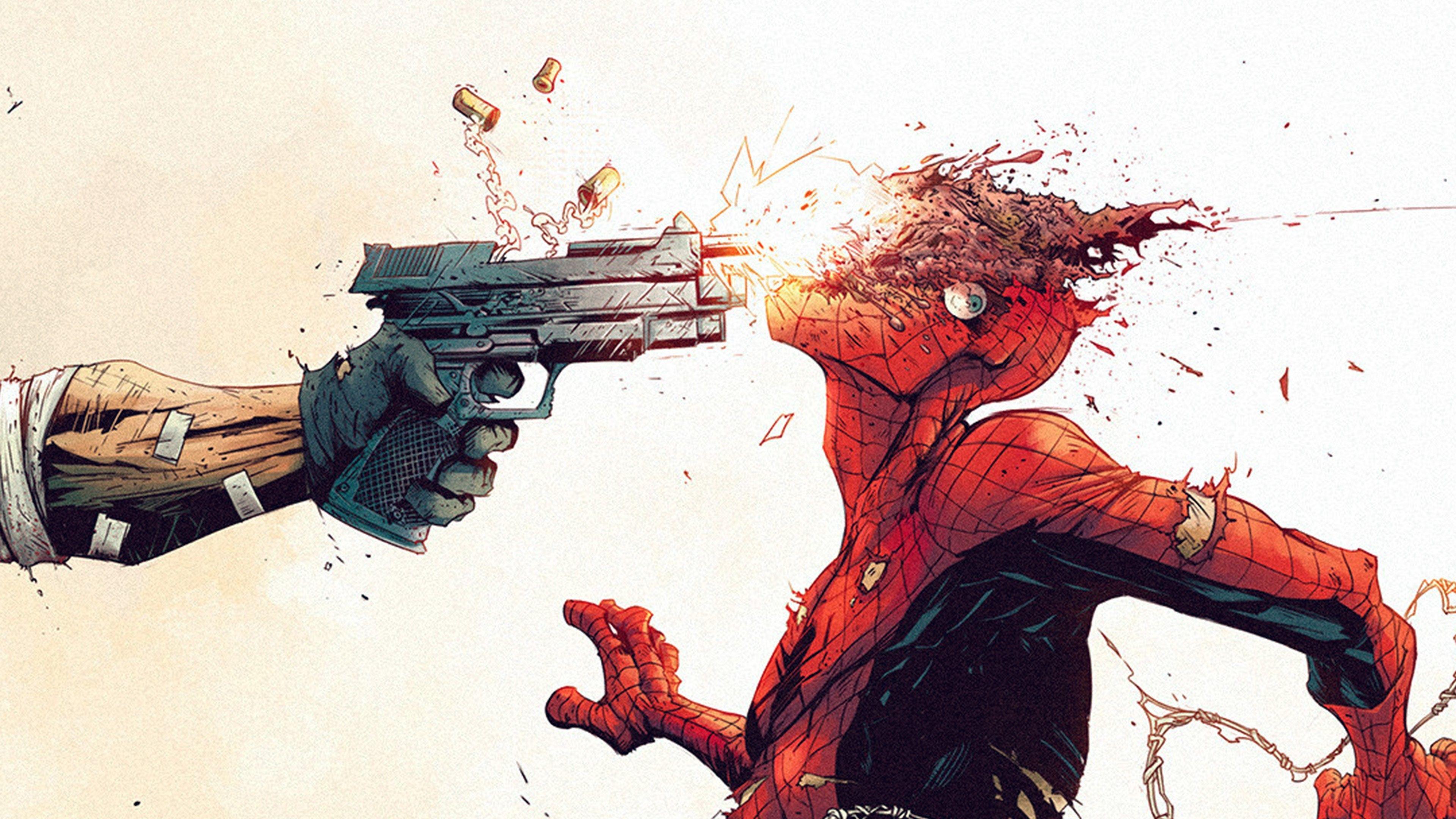3840x2160 4K Spiderman Wallpaper