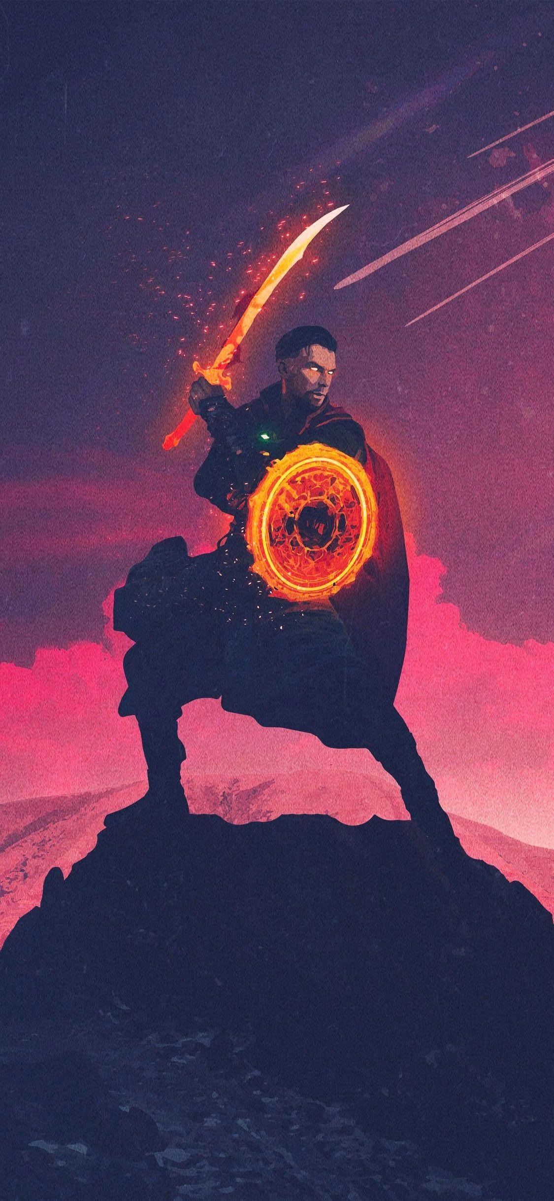 Featured image of post Dr Strange Avengers Neon Wallpaper Follow the vibe and change your wallpaper every day