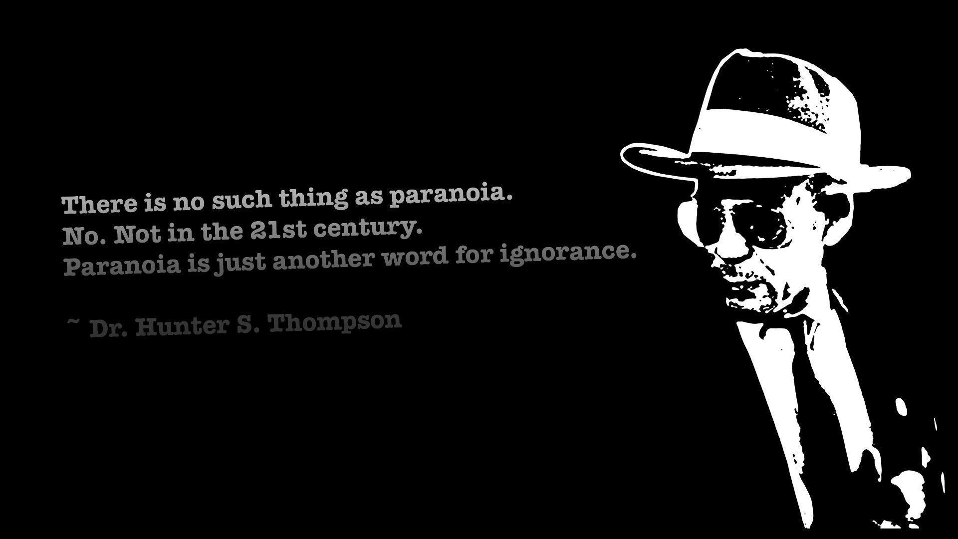 1920x1080 Hunter S Thompson Wallpaper