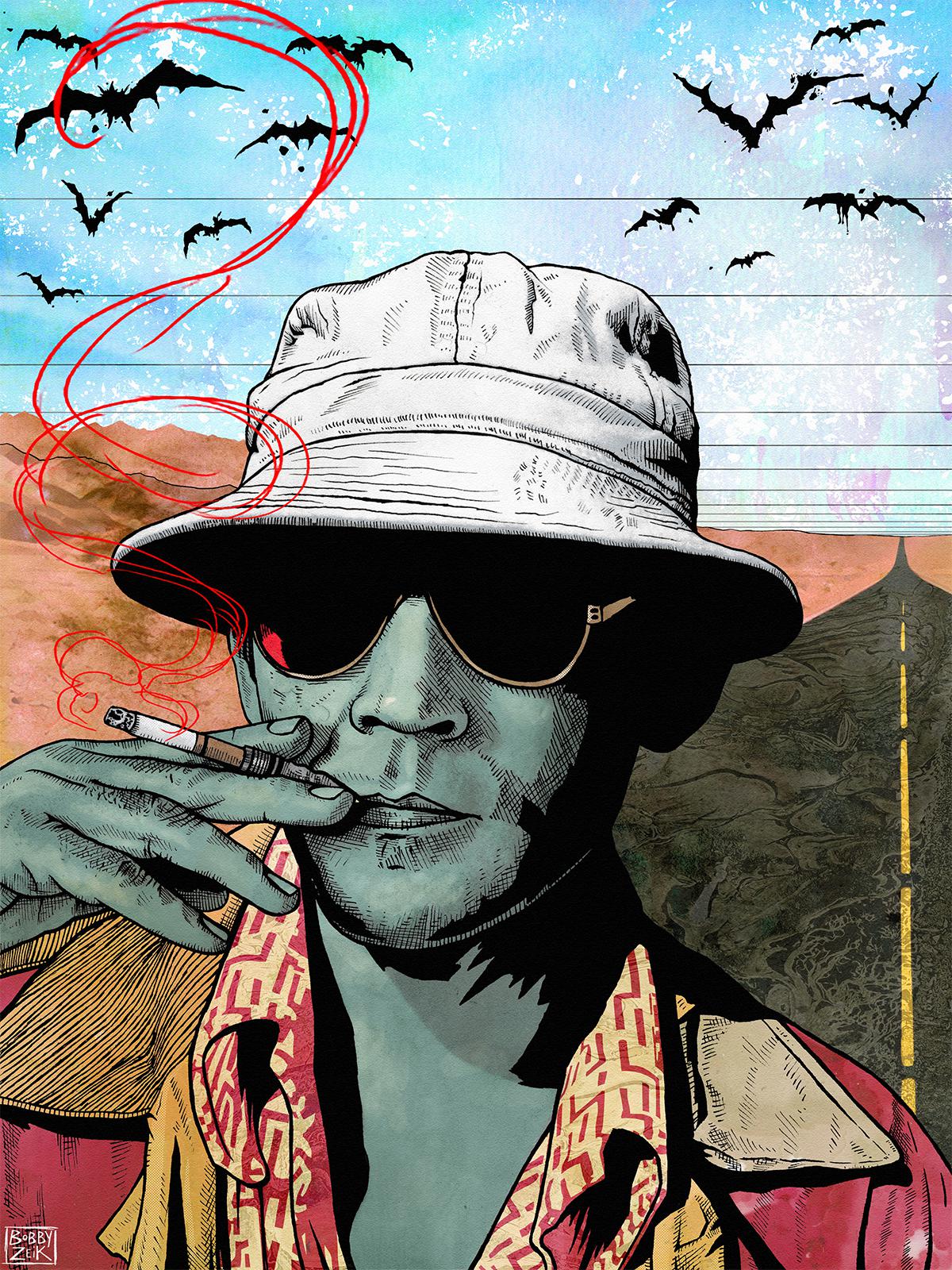 Hunter S Thompson Wallpapers - Top Free Hunter S Thompson Backgrounds