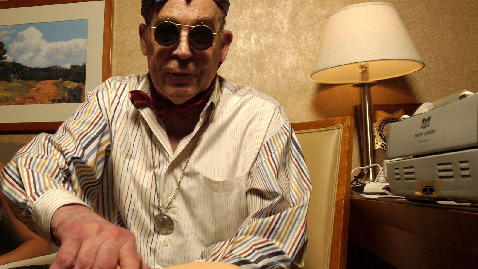 1600x900 Hunter S. Thompson: Contentment Was Not