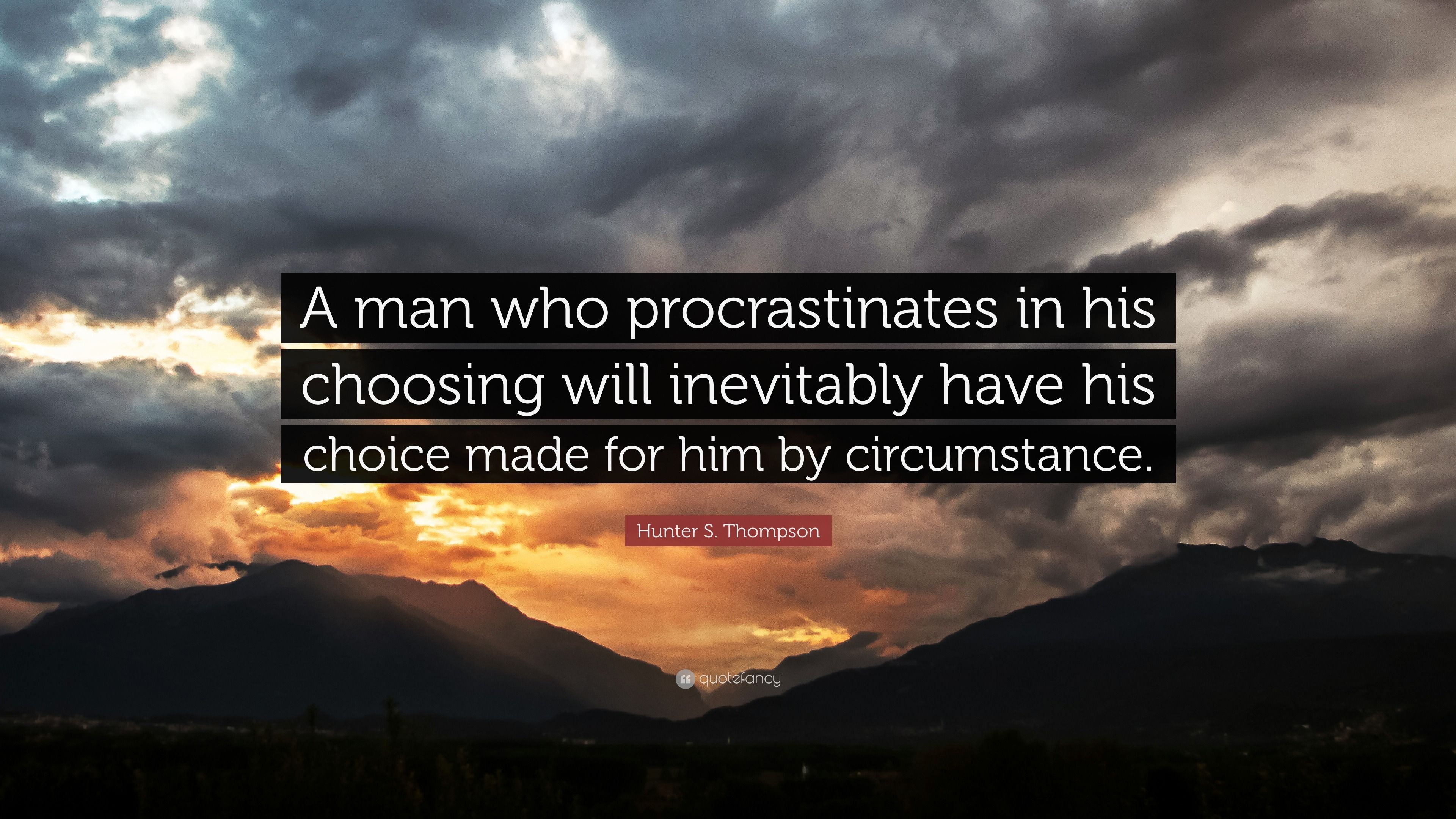3840x2160 Hunter S. Thompson Quotes 2024