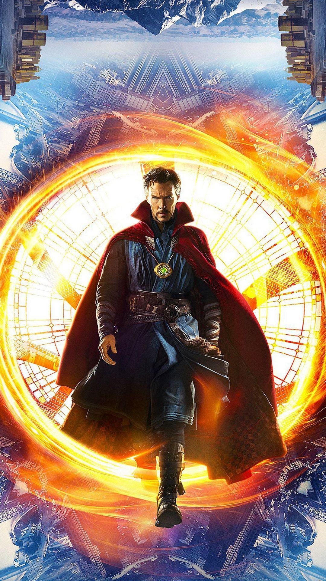 1080x1920 Disney Doctor Strange Poster Art Illustration iPhone 8