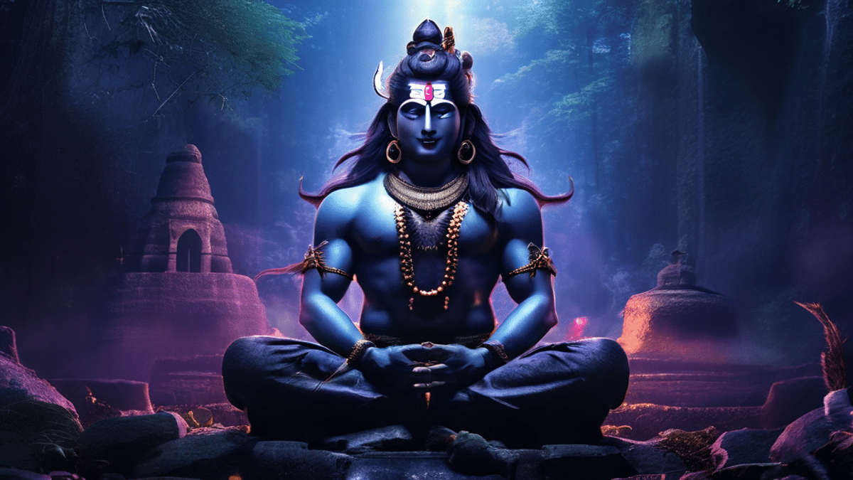 1200x675 Stunning AI image of Lord Shiva to