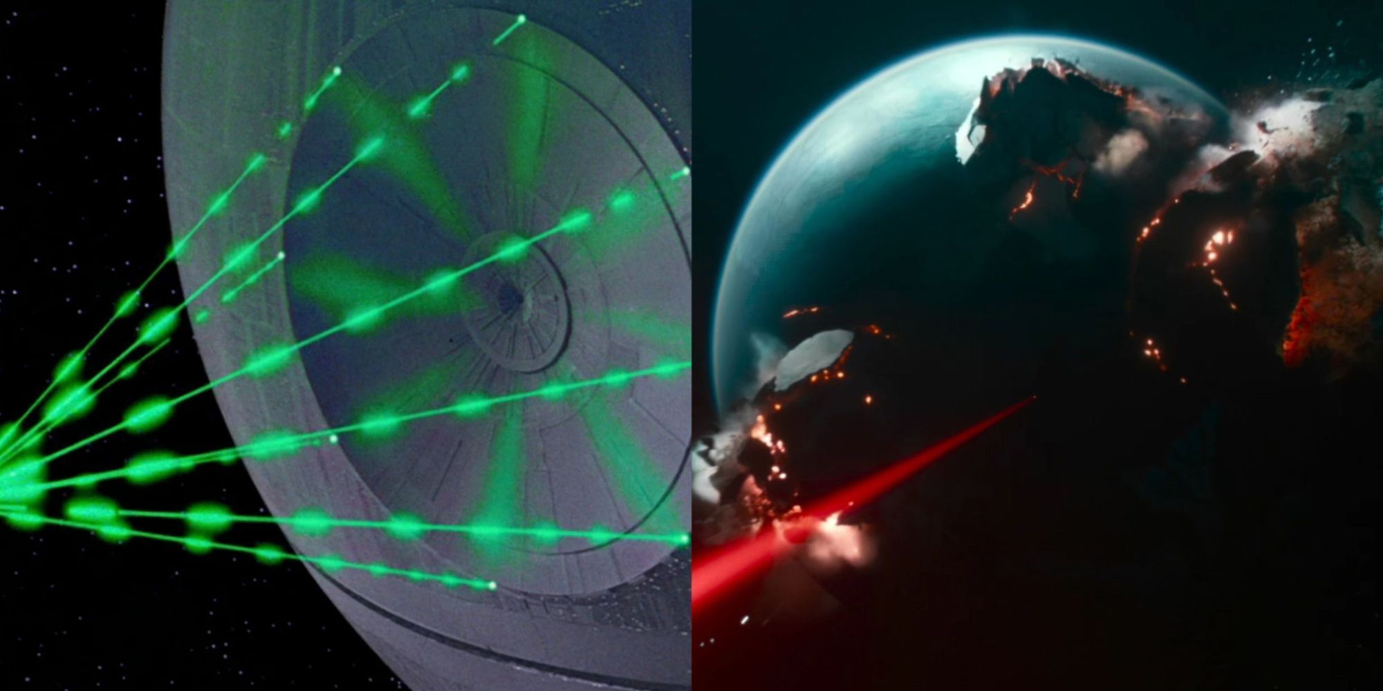 2000x1000 Death Star Or Starkiller Base In Star Wars