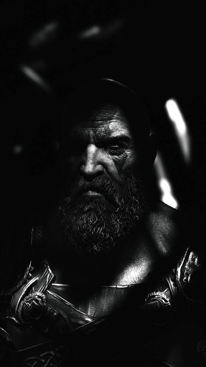 720x1280 Kratos Black Wallpaper