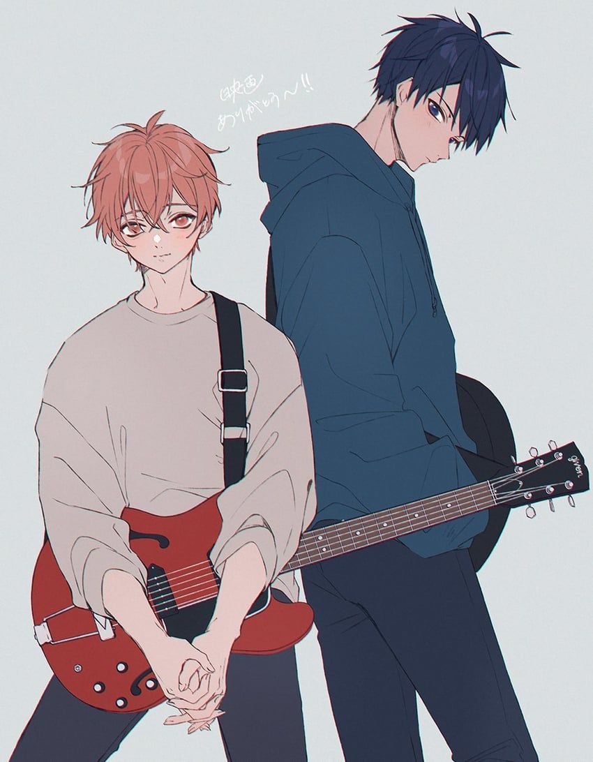 850x1092 satou mafuyu and uenoyama ritsuka