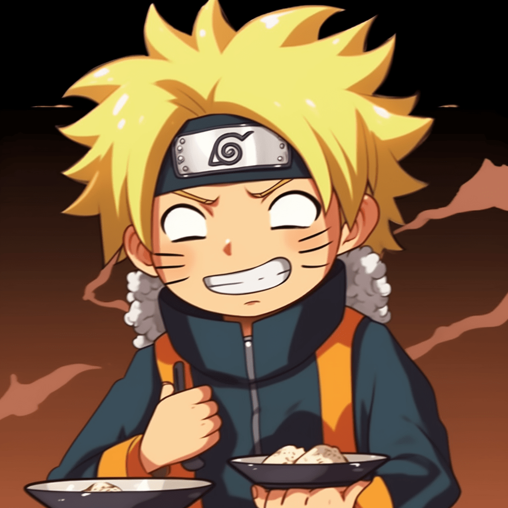 1024x1024 Naruto Chibi In Casual Outfit