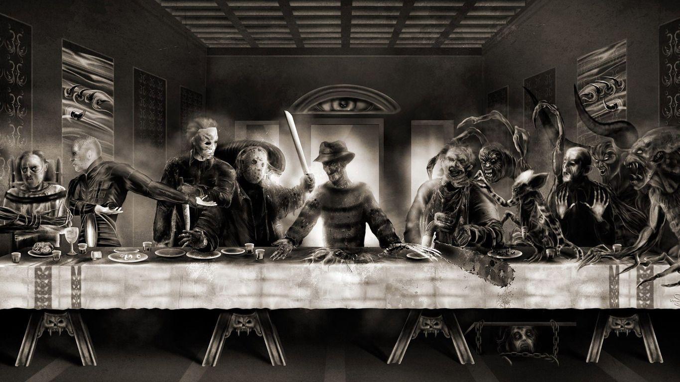 1365x768 Horror Movie Wallpaper