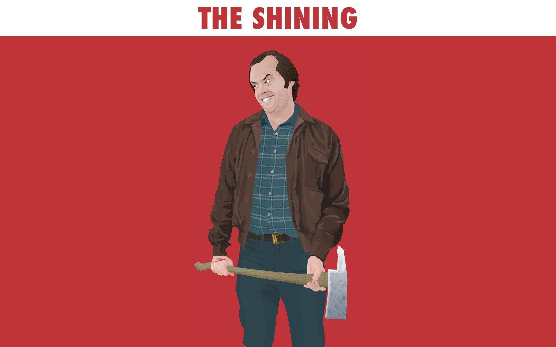 1920x1200 Movies The Shining Jack Nicholson artwork Stephen King axe