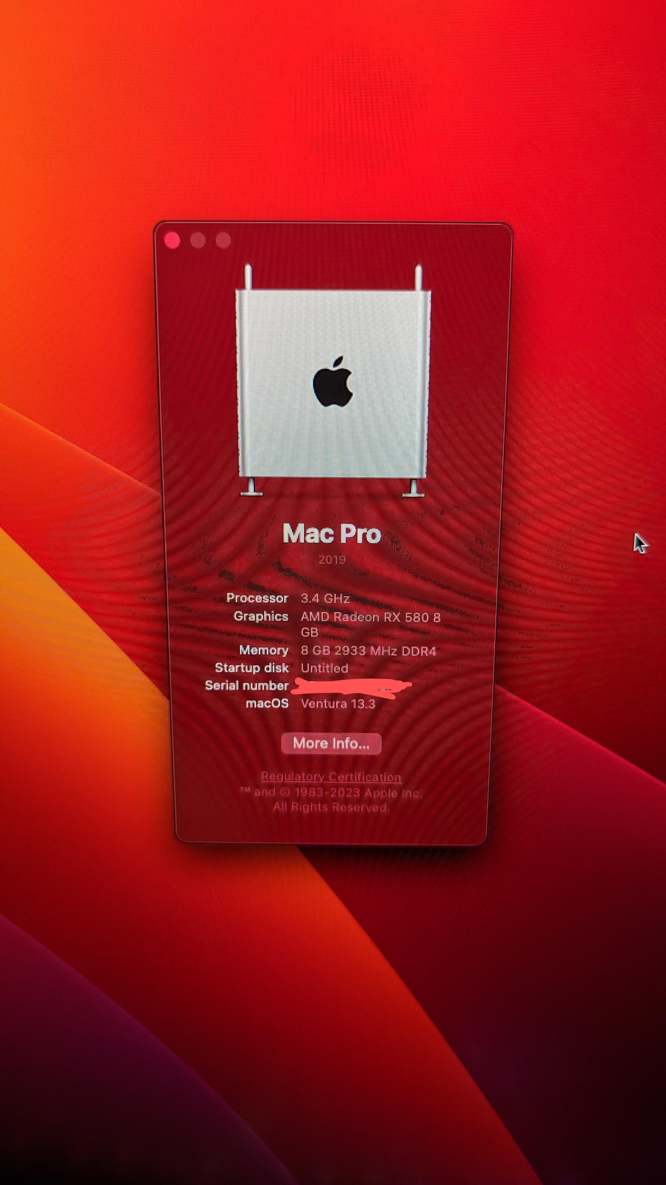2268x4032 Ventura Ryzentosh My First Hackintosh