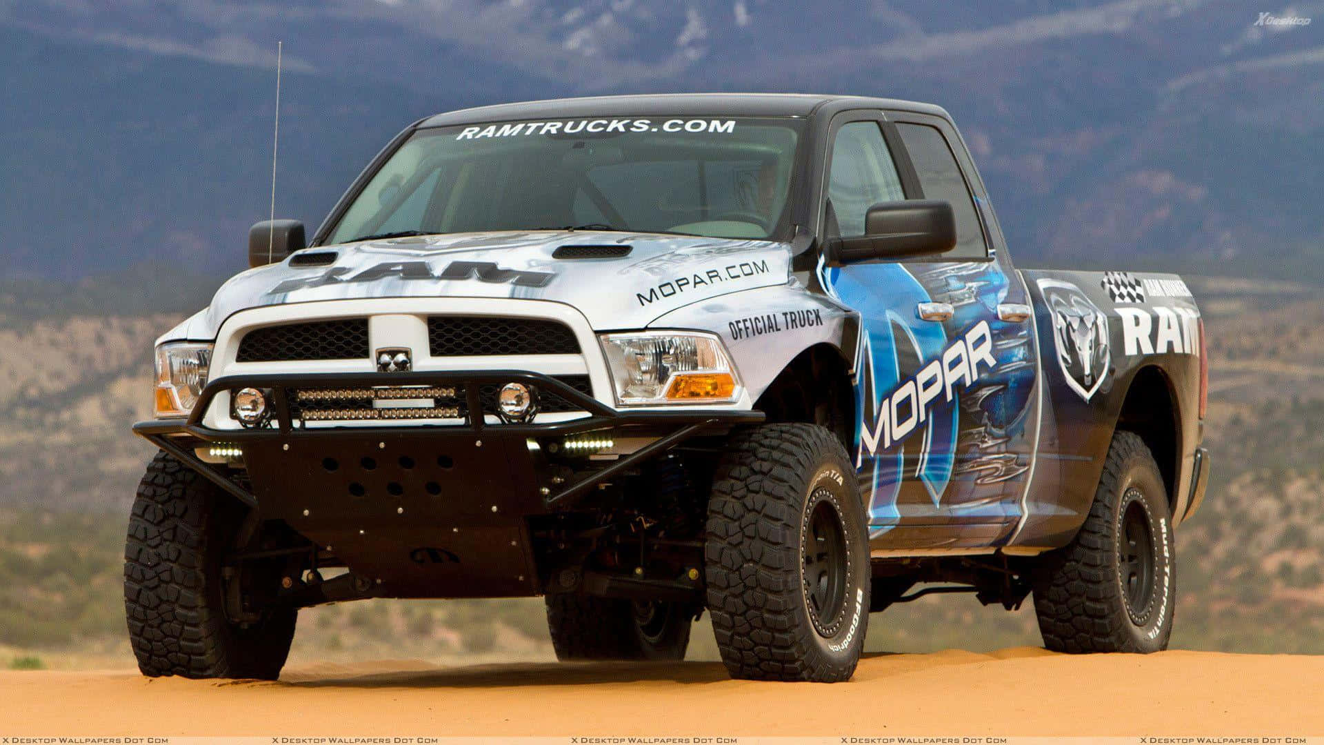 1920x1080 Trucks With Mopar Logo Wallpaper