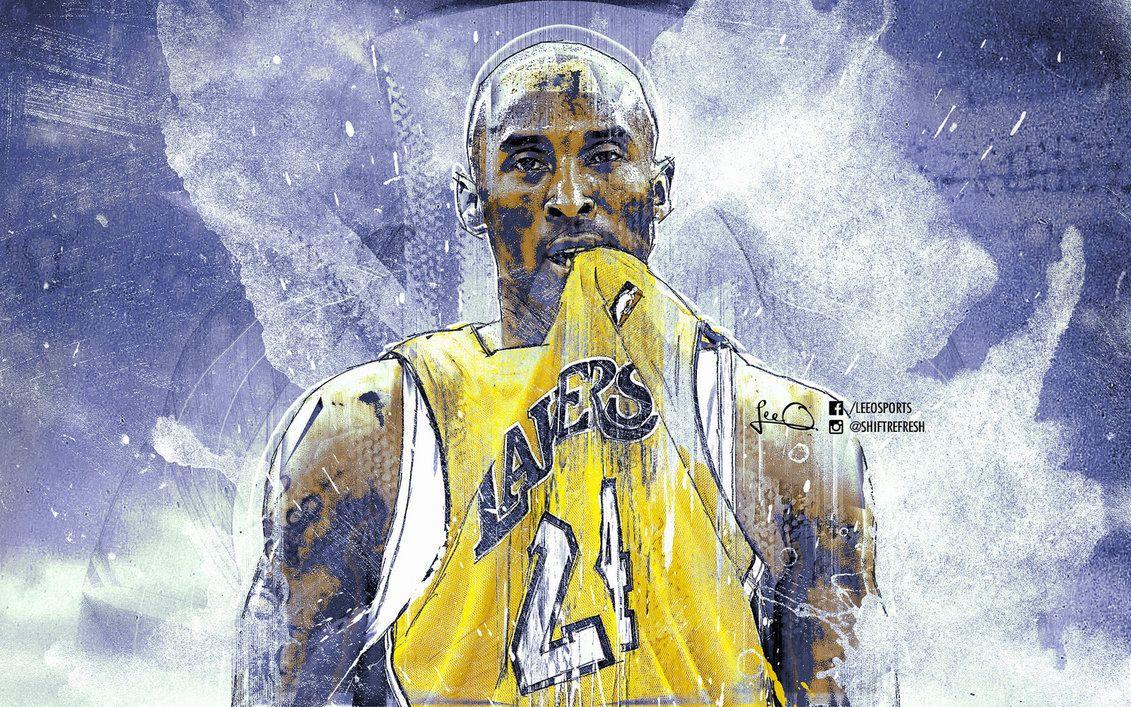 Hình nền NBA 1131x707 Kobe Bryant Grunge